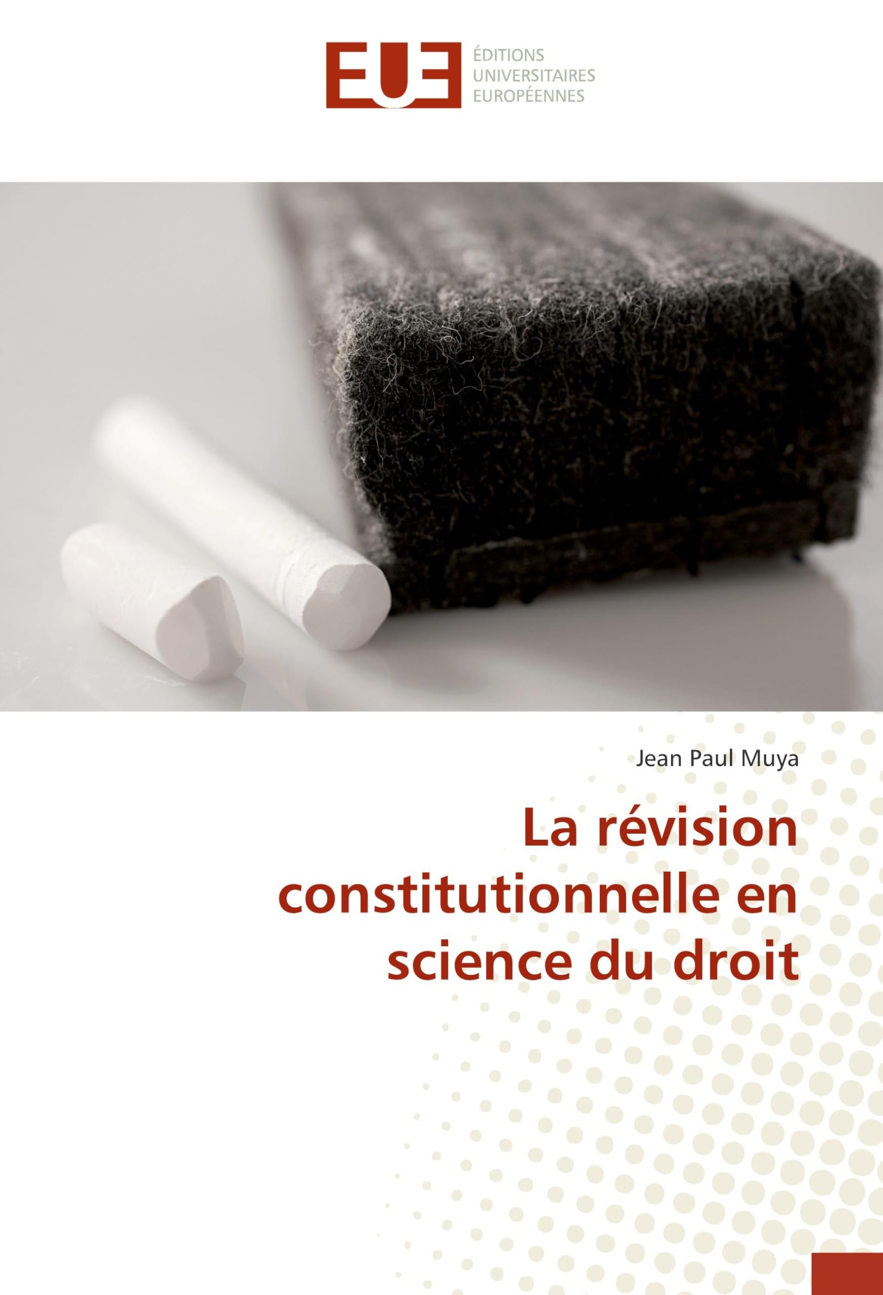 La révision constitutionnelle en science du droit book
