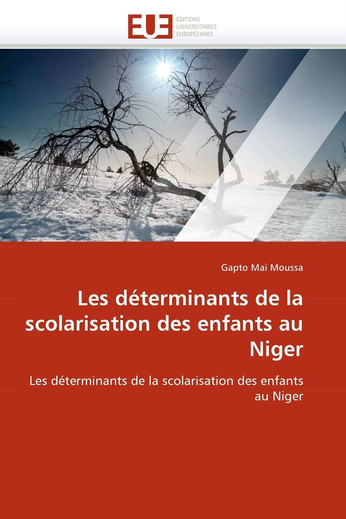 Les déterminants de la scolarisation des enfants au niger book