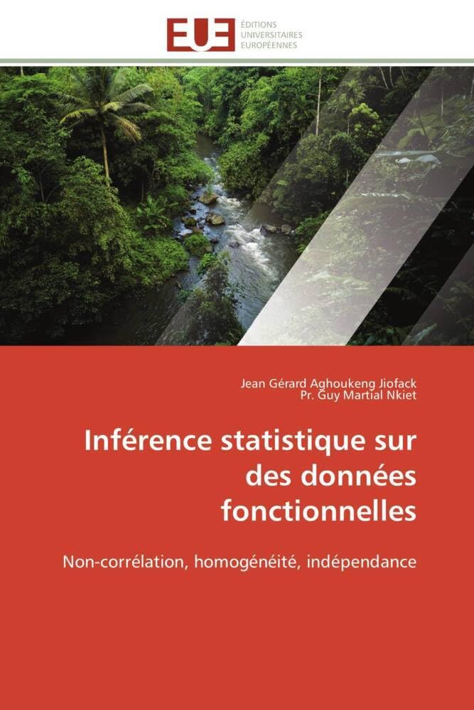 Inférence statistique sur des données fonctionnelles book