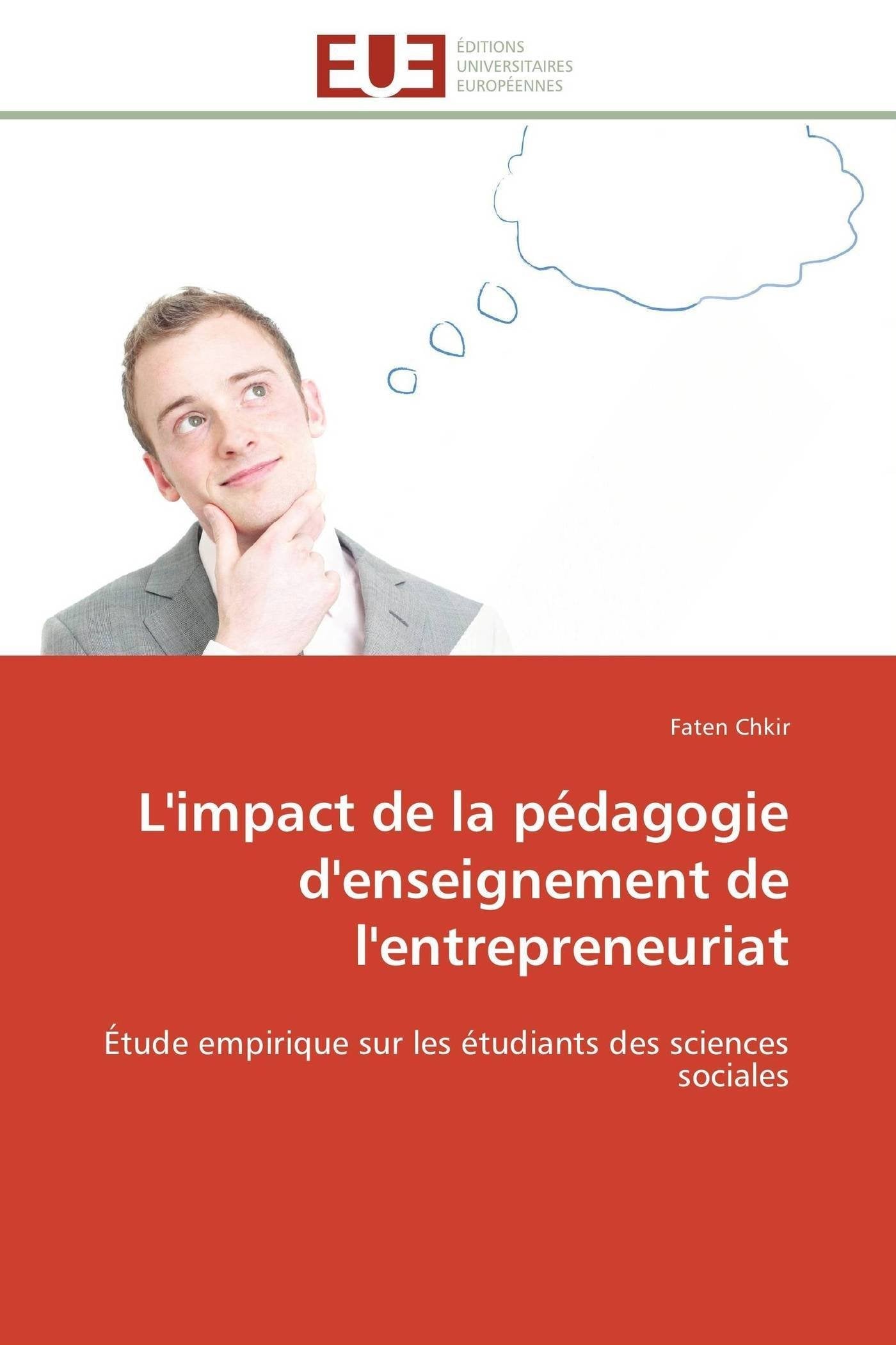 L'impact de la pédagogie d'enseignement de l'entrepreneuriat book