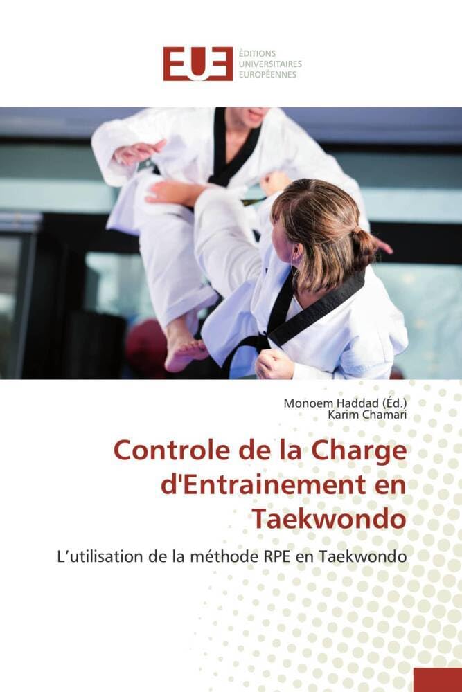 Controle de la charge d'entrainement en taekwondo book