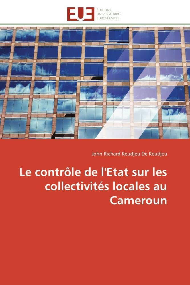 Le contrôle de l'Etat sur les collectivités locales au Cameroun book