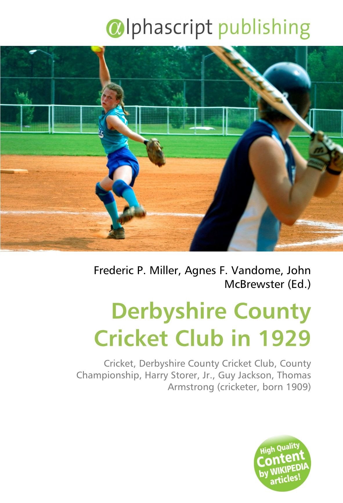 Derbyshire County Cricket Club in 1929 book