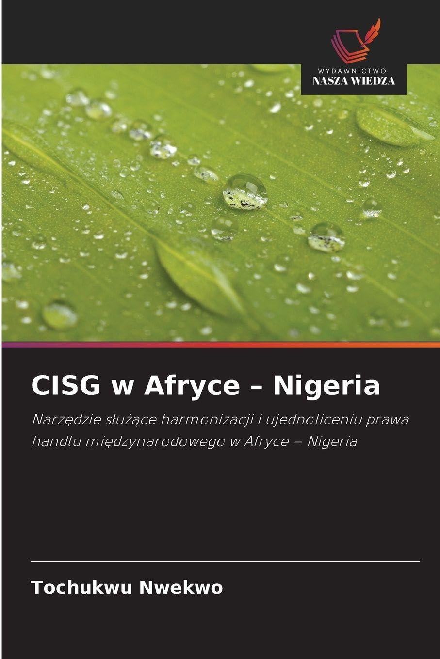 CISG w Afryce - Nigeria Law