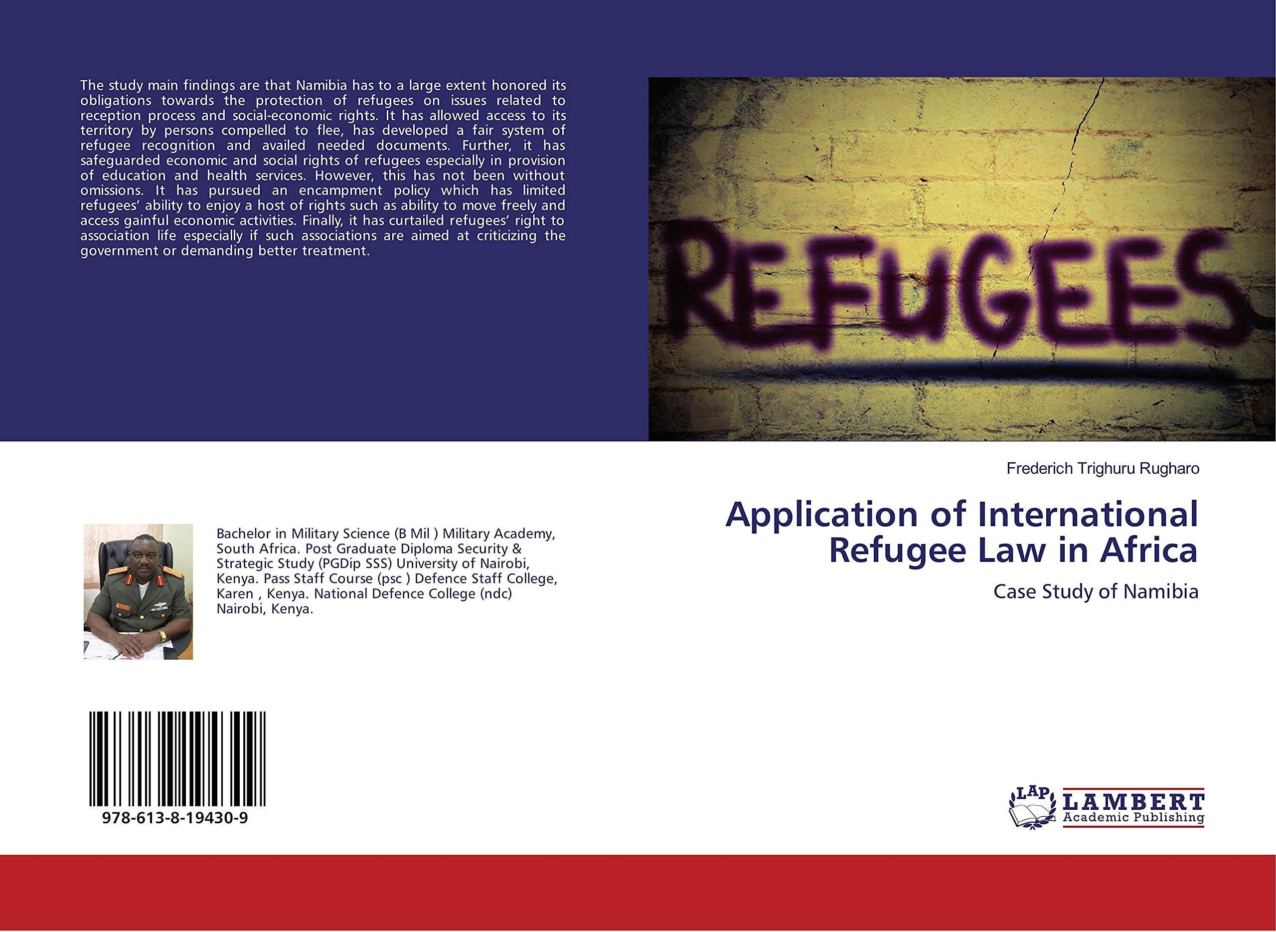 Application of International Refugee Law in Africa Law