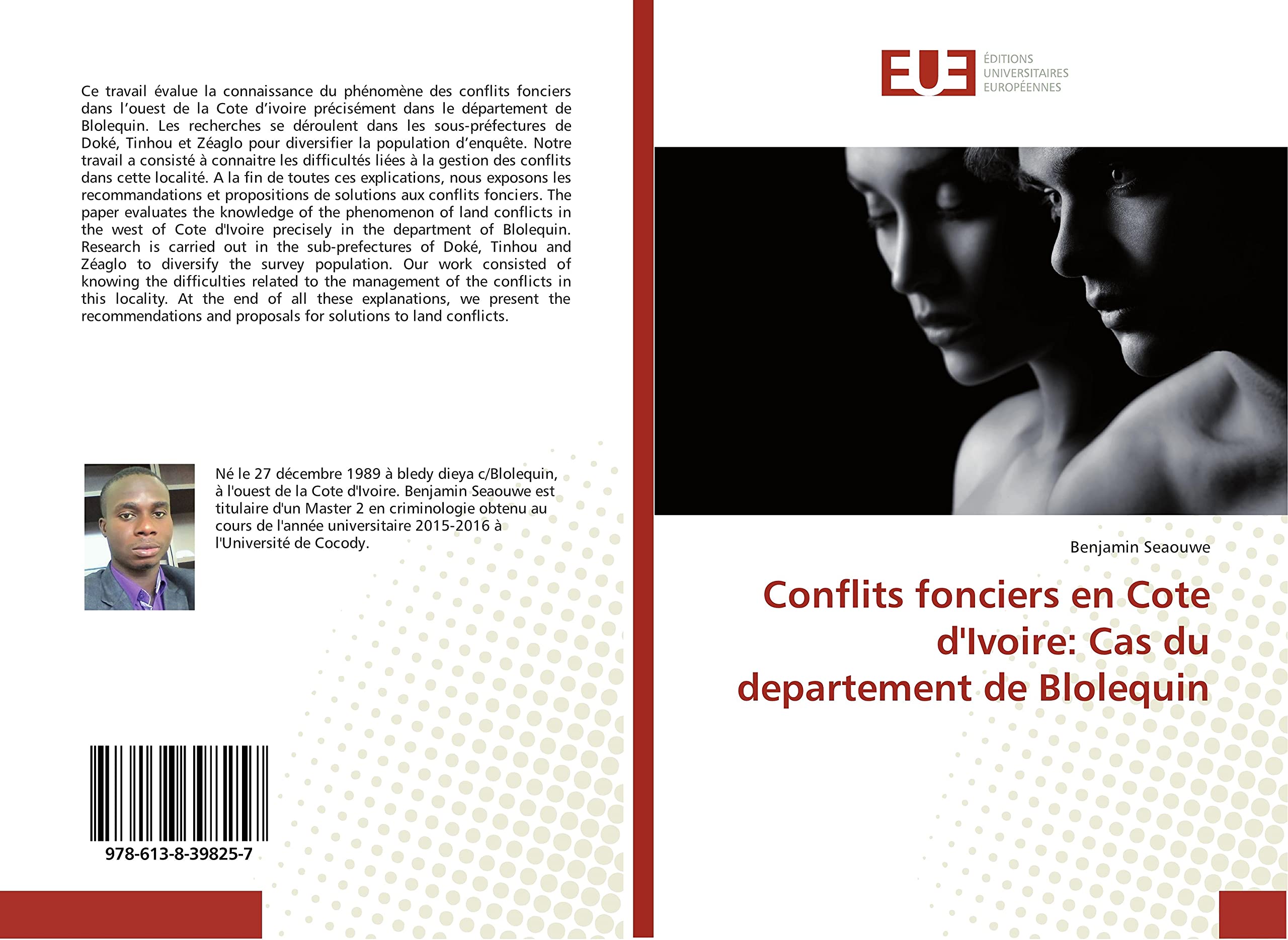 Conflits fonciers en Cote d'Ivoire: Cas du departement de Blolequin book