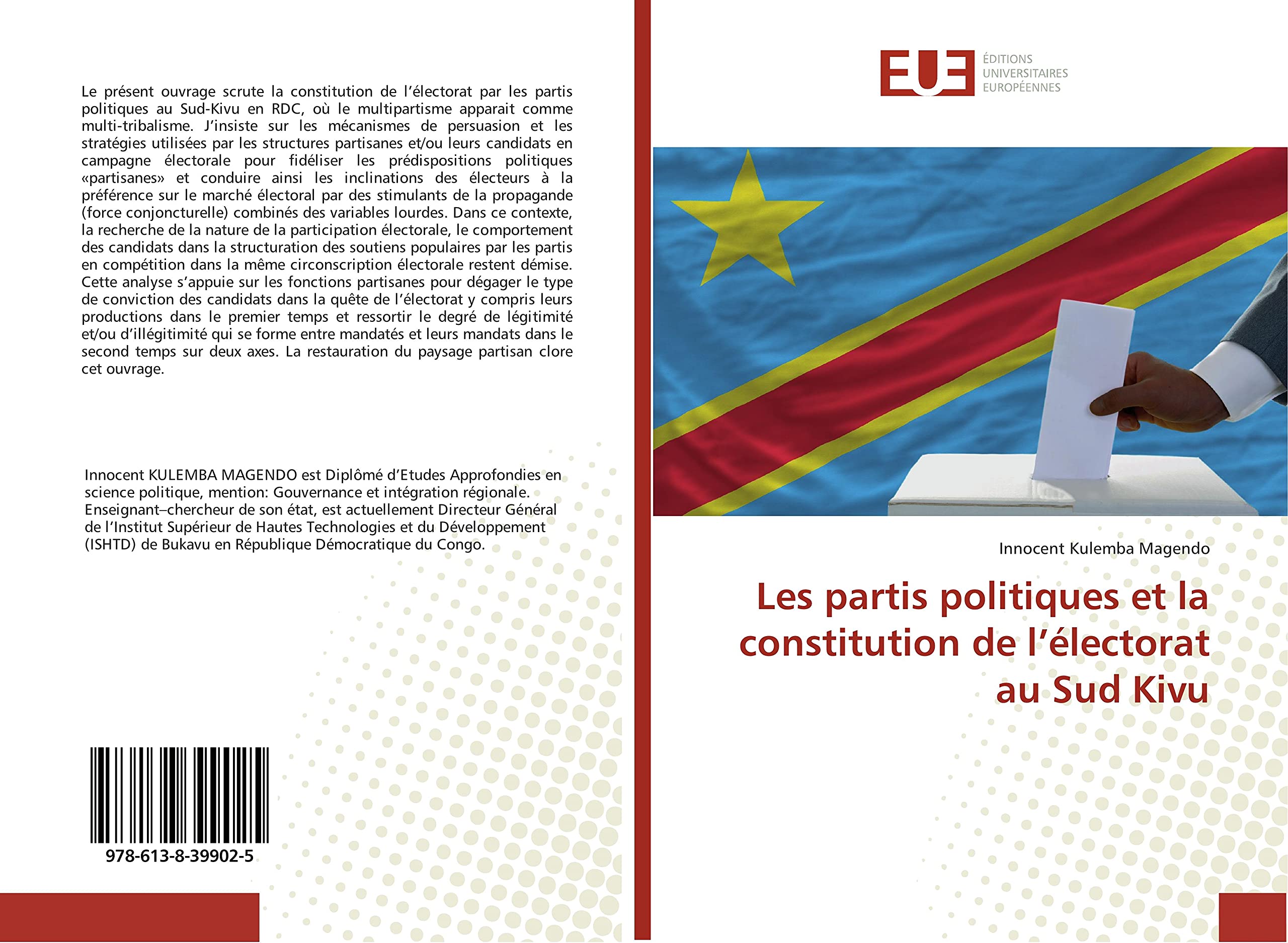Les partis politiques et la constitution de l'electorat au Sud Kivu book