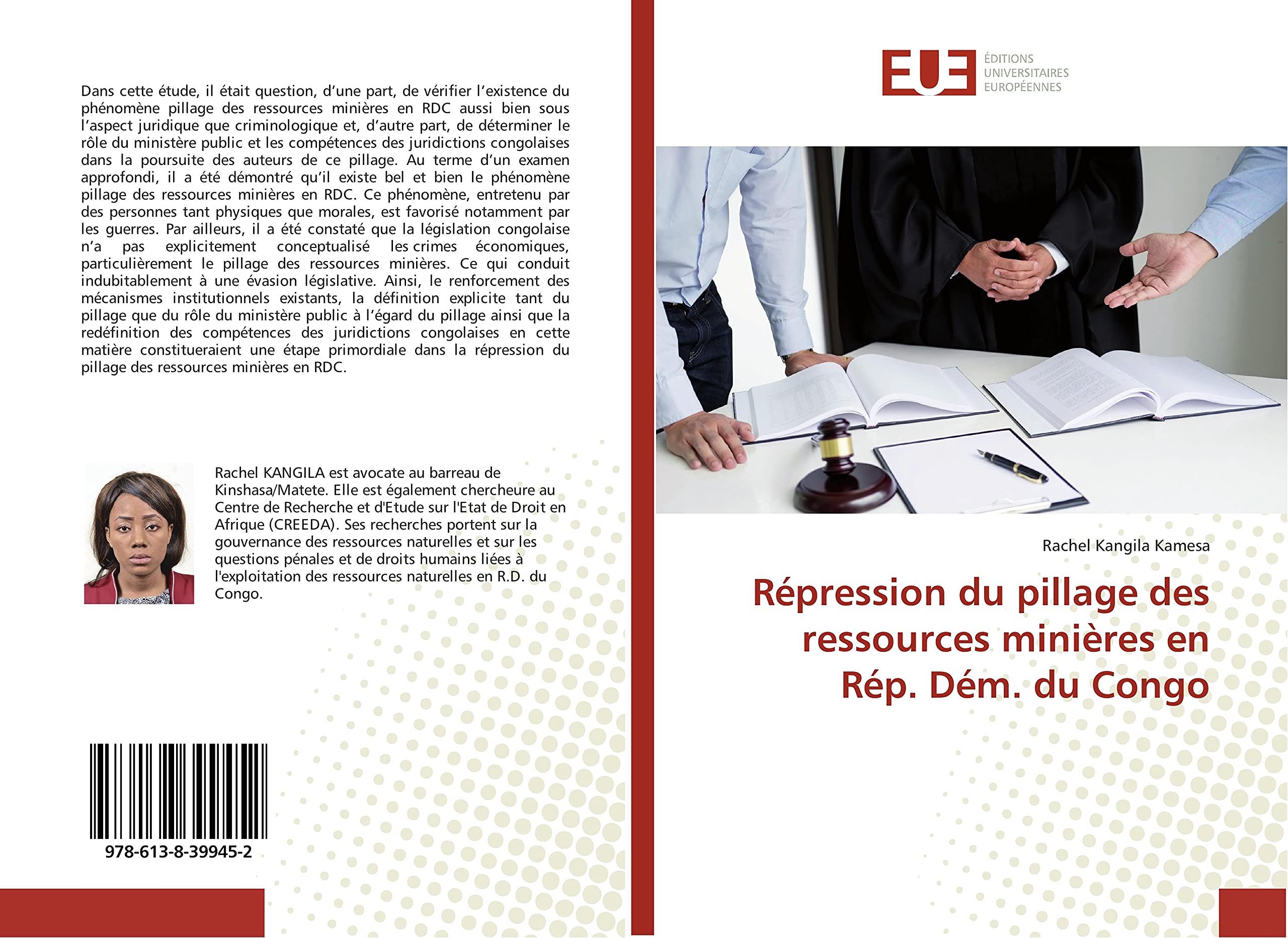 Repression du pillage des ressources minieres en Rep. Dem. du Congo book