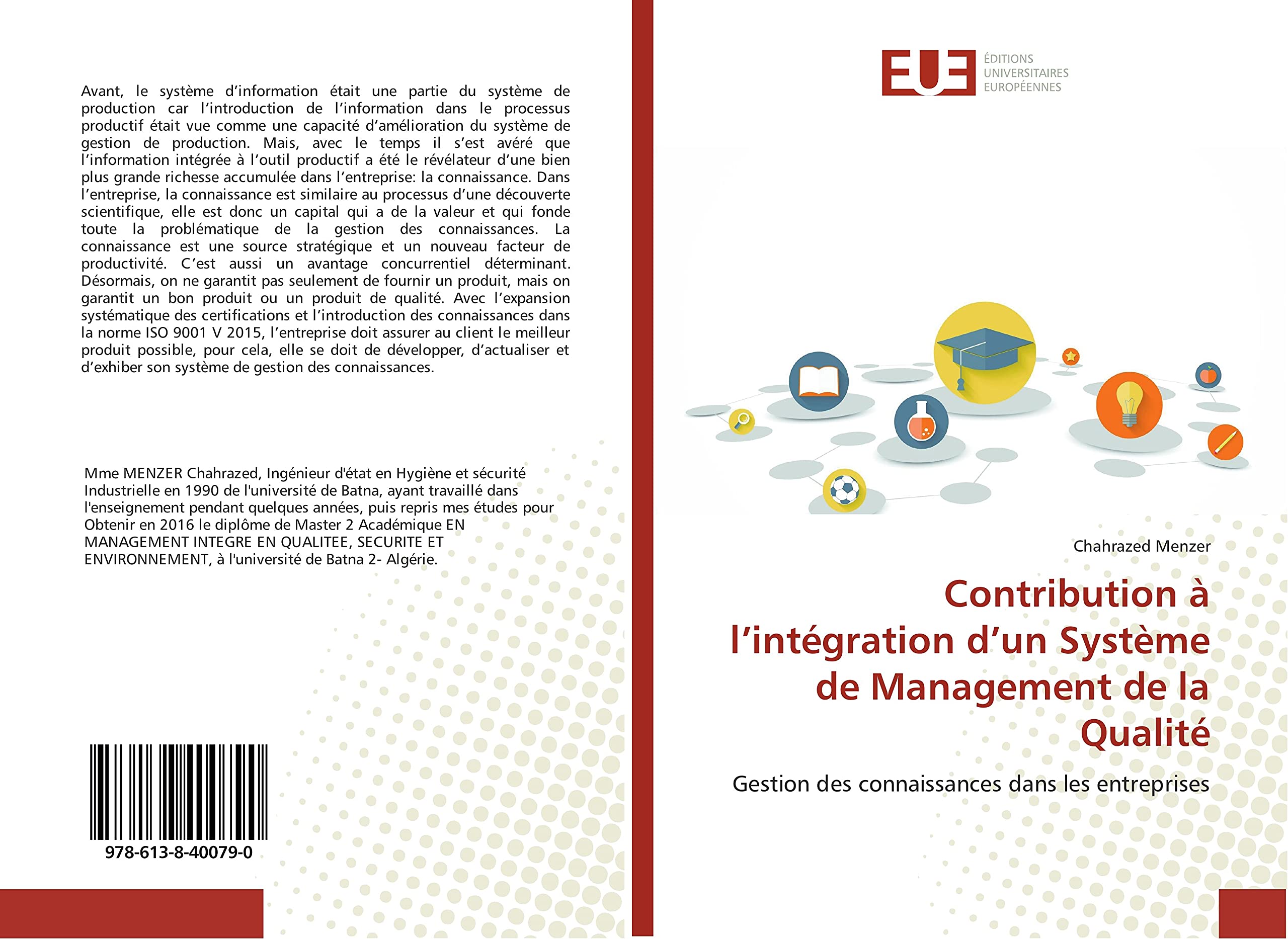 Contribution A l'integration d'un systeme de Management de la Qualite: Gestion des connaissances dans les entreprises book