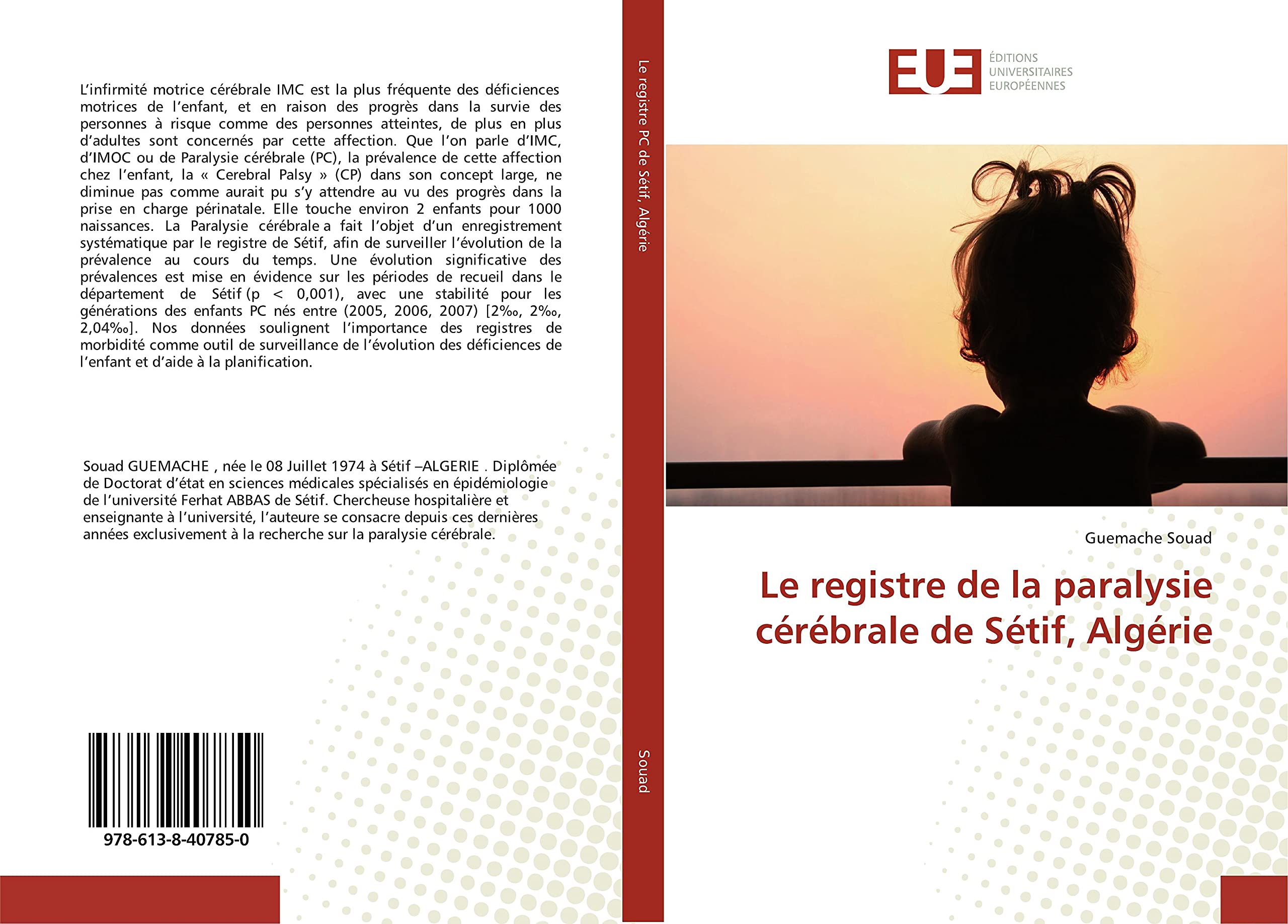 Le registre de la paralysie cérébrale de Sétif, Algérie book