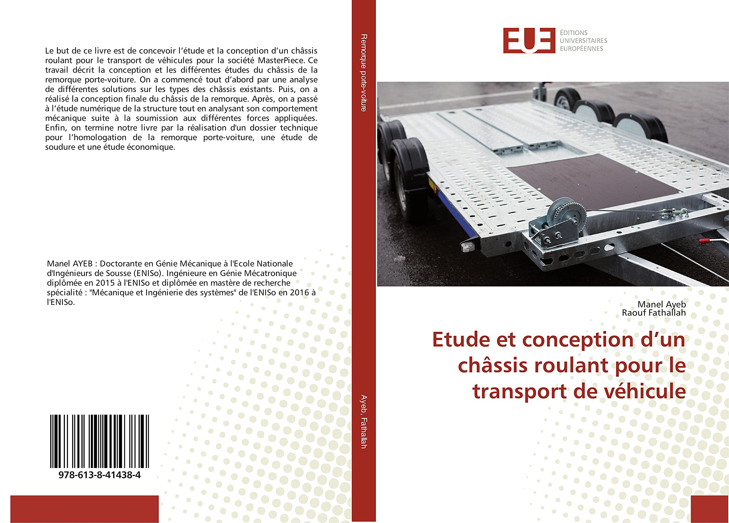 Etude et conception d’un châssis roulant pour le transport de véhicule book