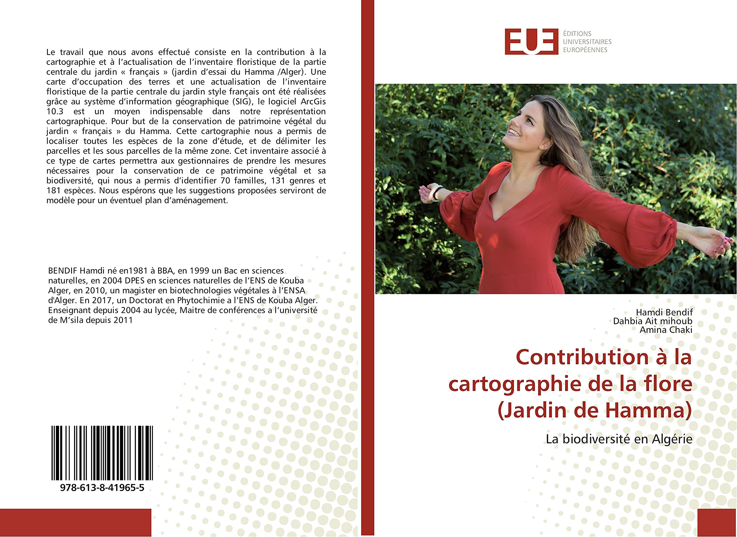 Contribution A la cartographie de la flore (Jardin de Hamma): La biodiversite en Algerie book