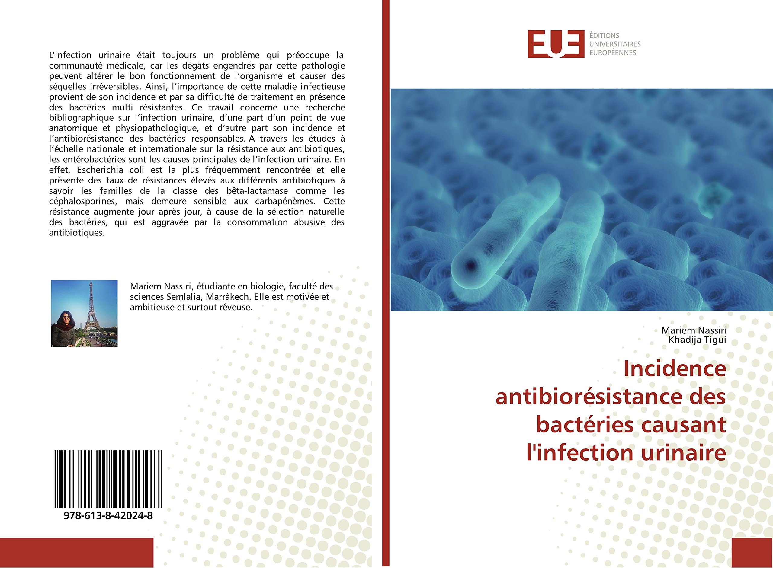 Incidence antibioresistance des bacteries causant l'infection urinaire book