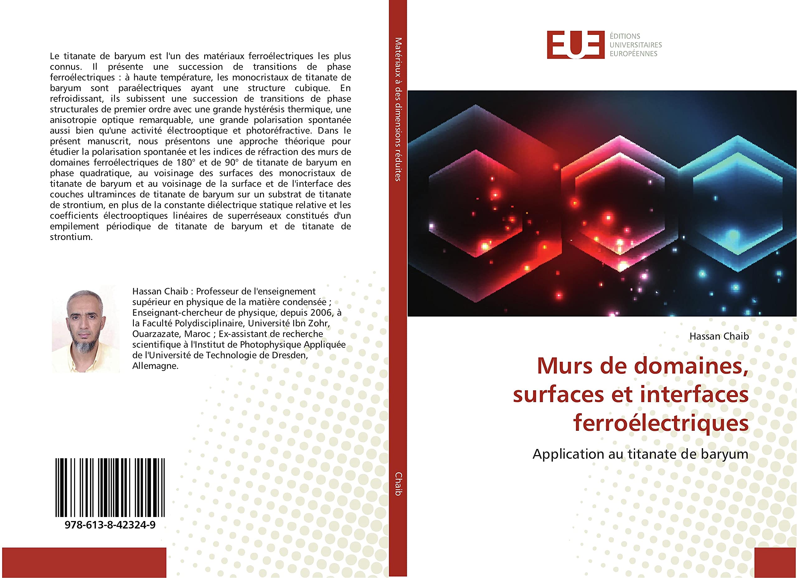 Murs de domaines, surfaces et interfaces ferroélectriques: Application au titanate de baryum book