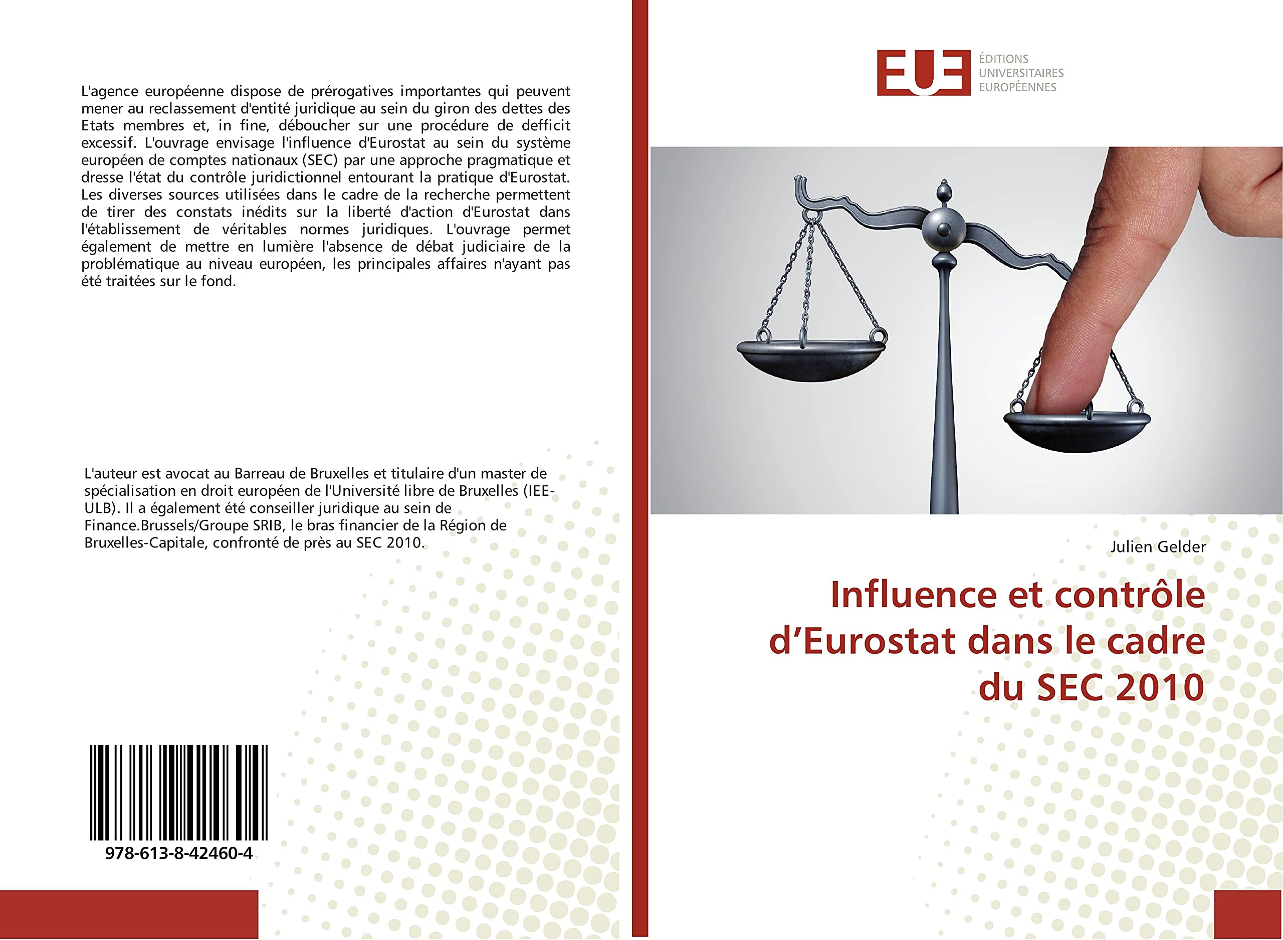 Influence et contrôle d’Eurostat dans le cadre du SEC 2010 book