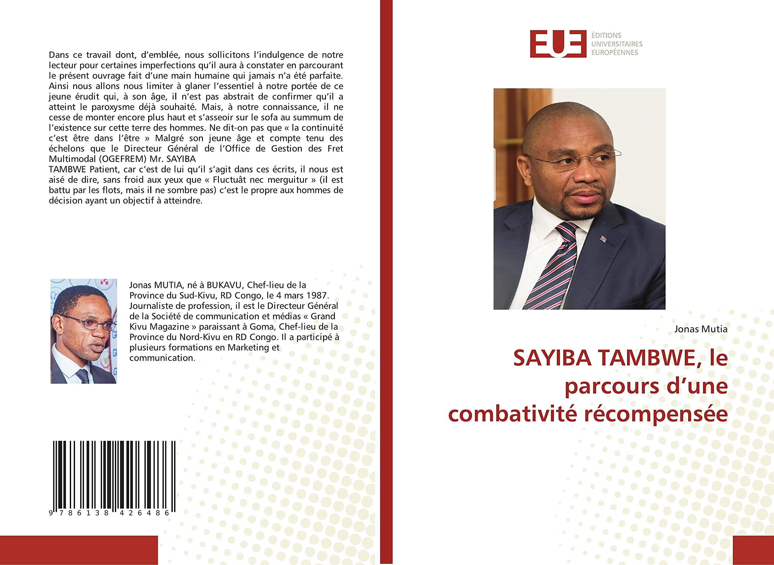 SAYIBA TAMBWE, le parcours d’une combativité récompensée book
