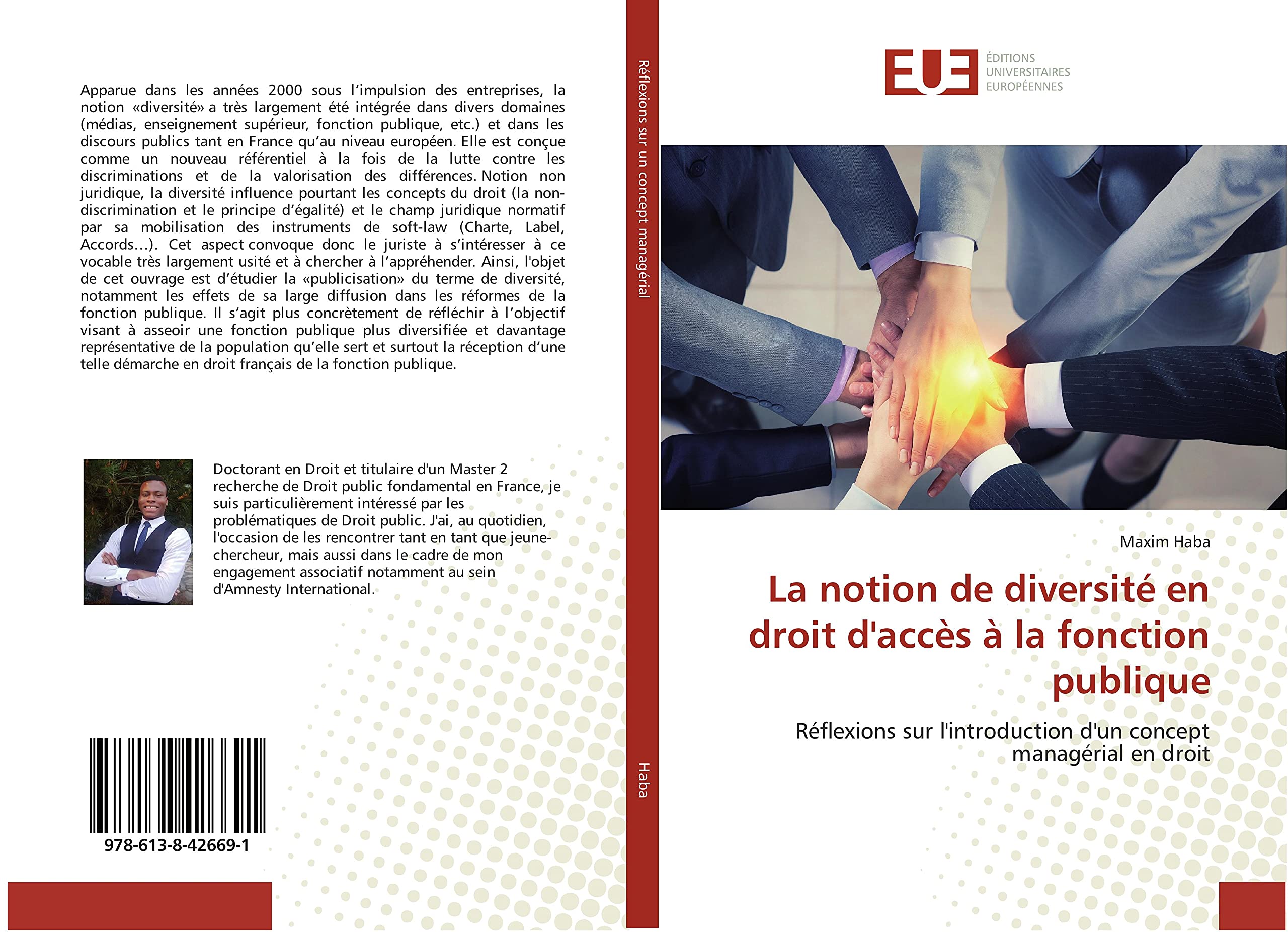 La notion de diversité en droit d'accès à la fonction publique: Réflexions sur l'introduction d'un concept managérial en droit book