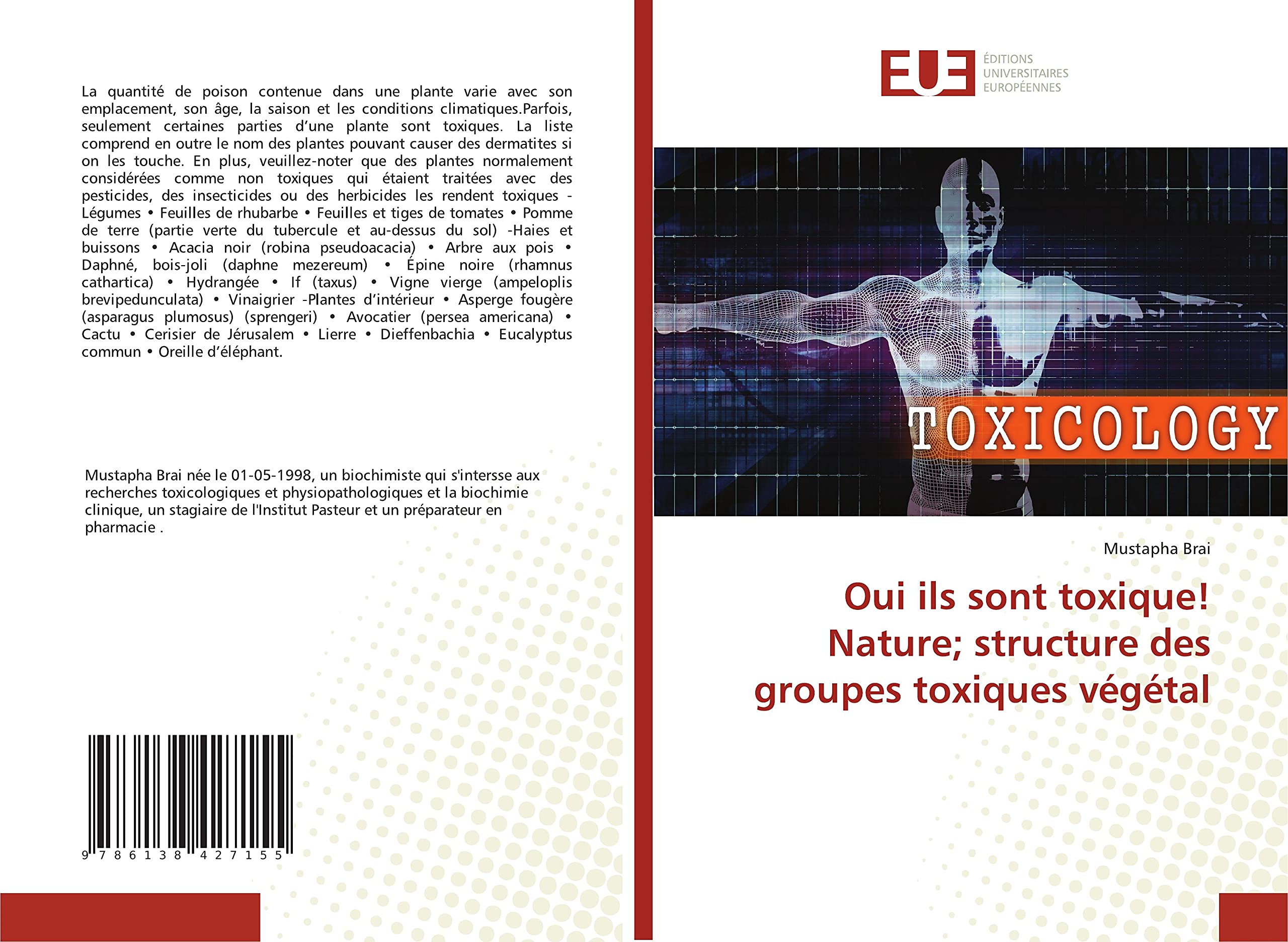 Oui ils sont toxique! Nature; structure des groupes toxiques vegetal book