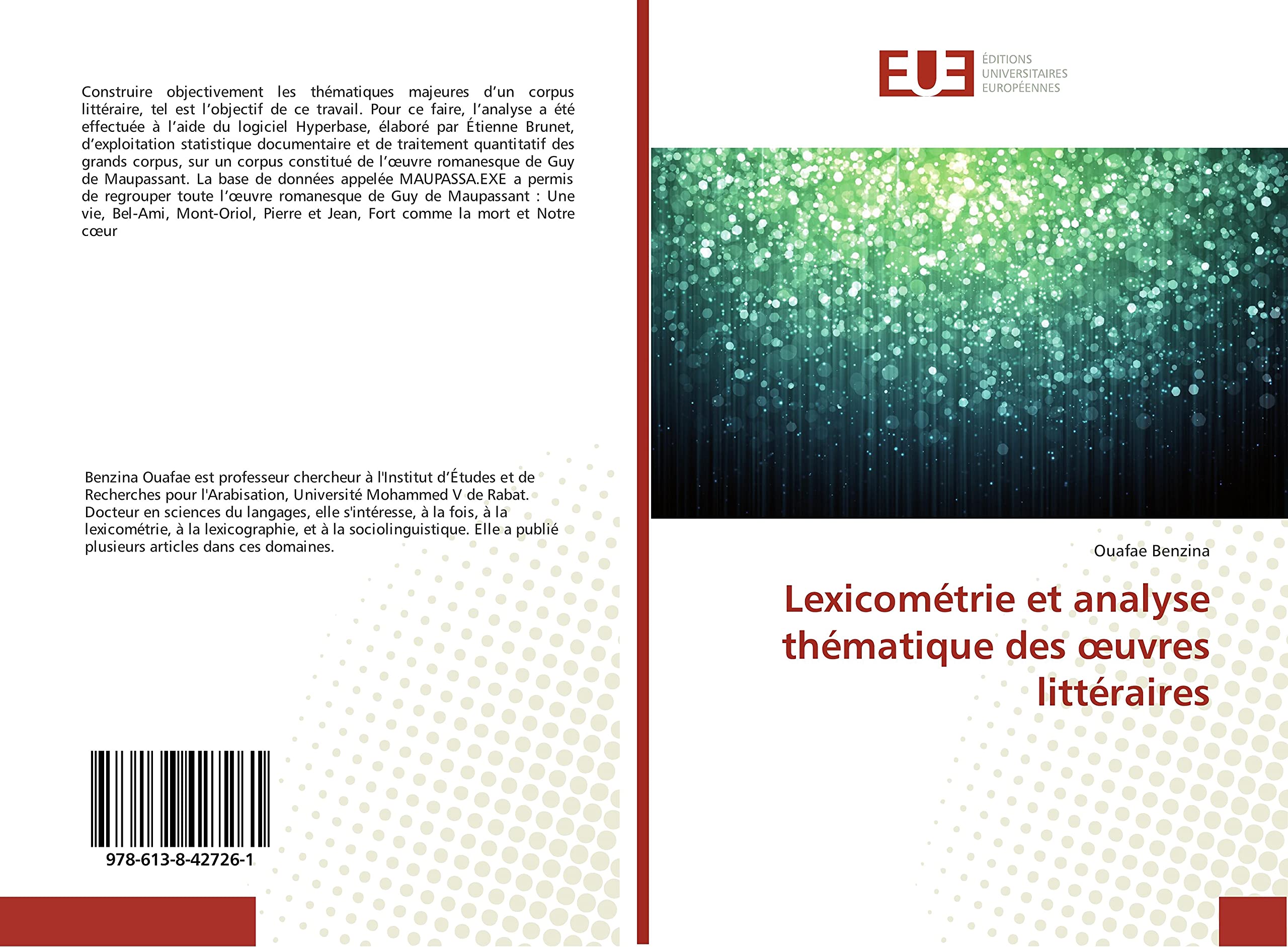 Lexicométrie et analyse thématique des œuvres littéraires book