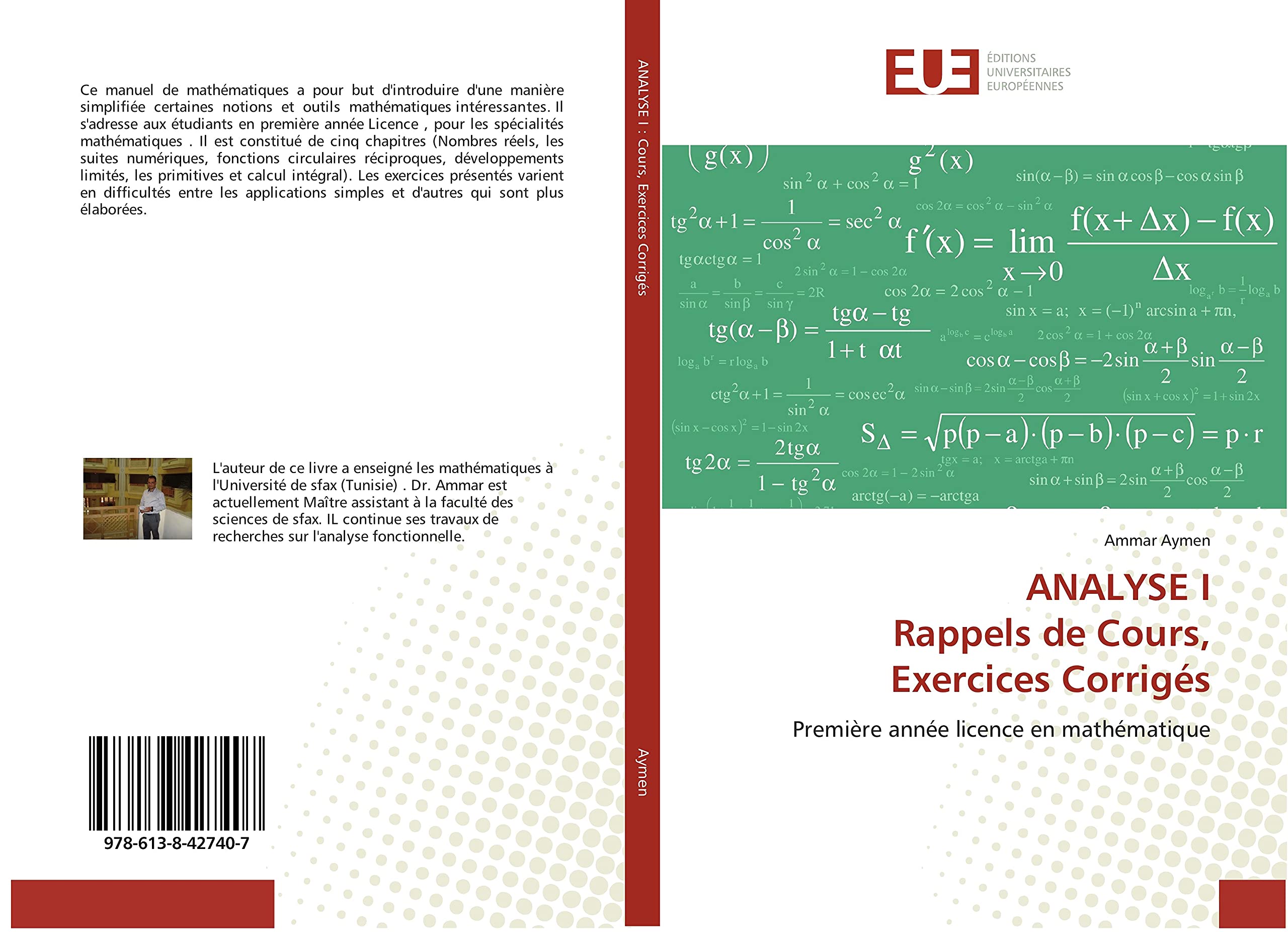 Première année licence en mathématique book