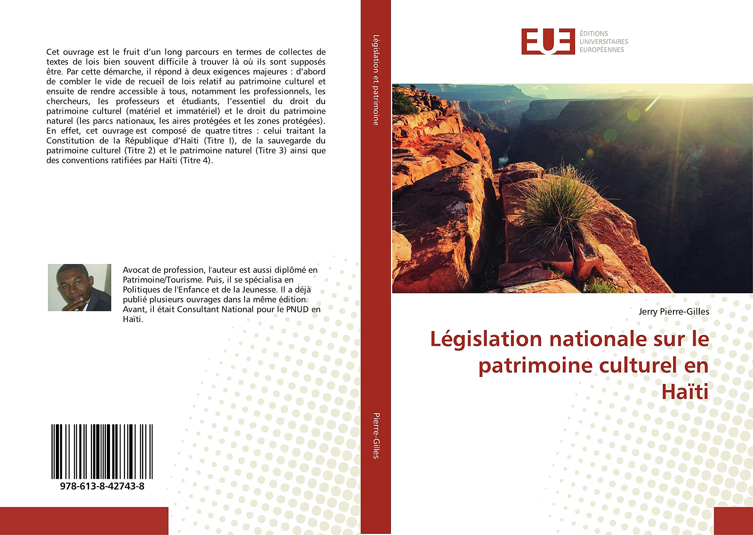 Législation nationale sur le patrimoine culturel en Haïti book