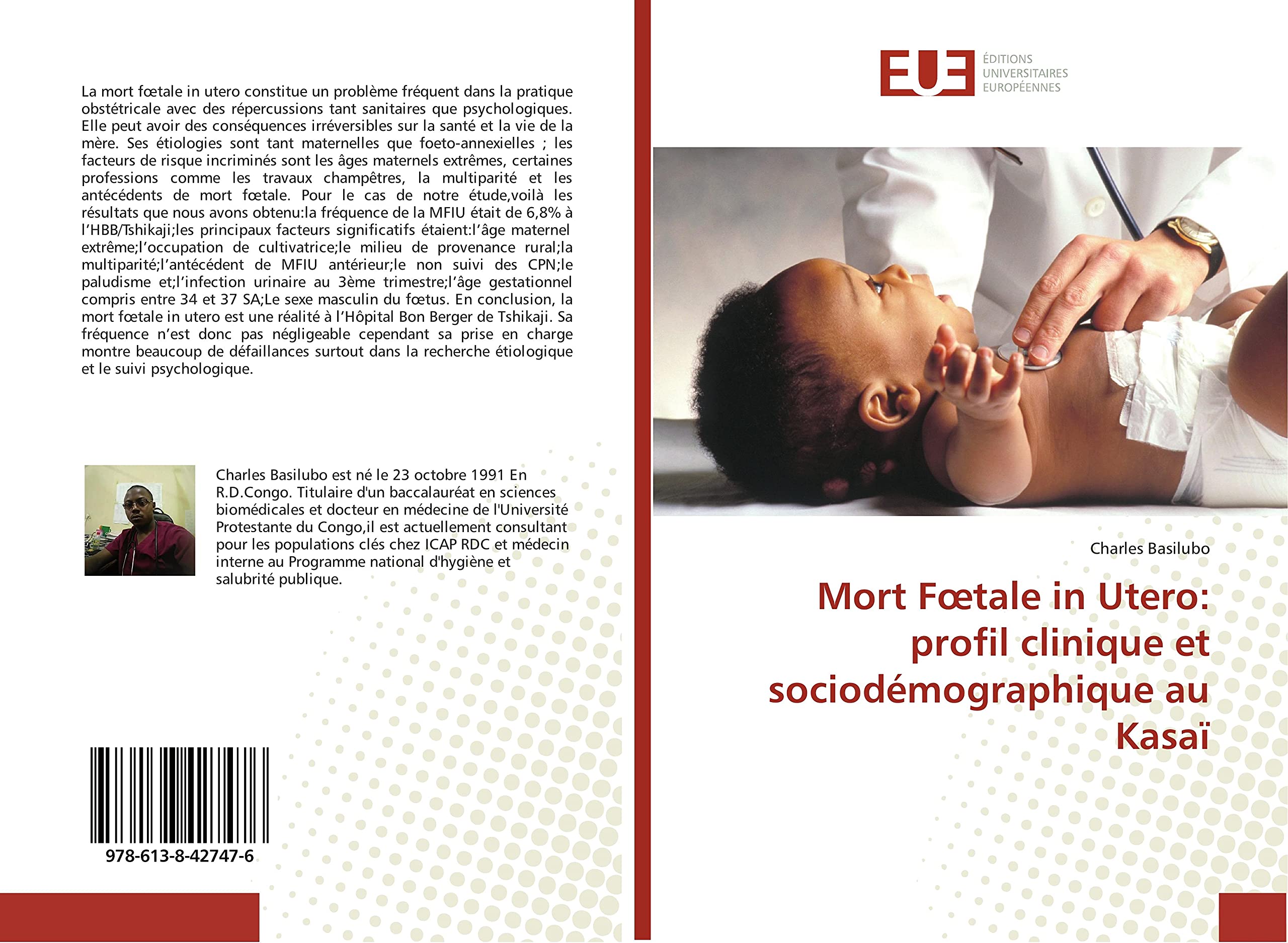 Mort Fœtale in Utero: profil clinique et sociodémographique au Kasaï book