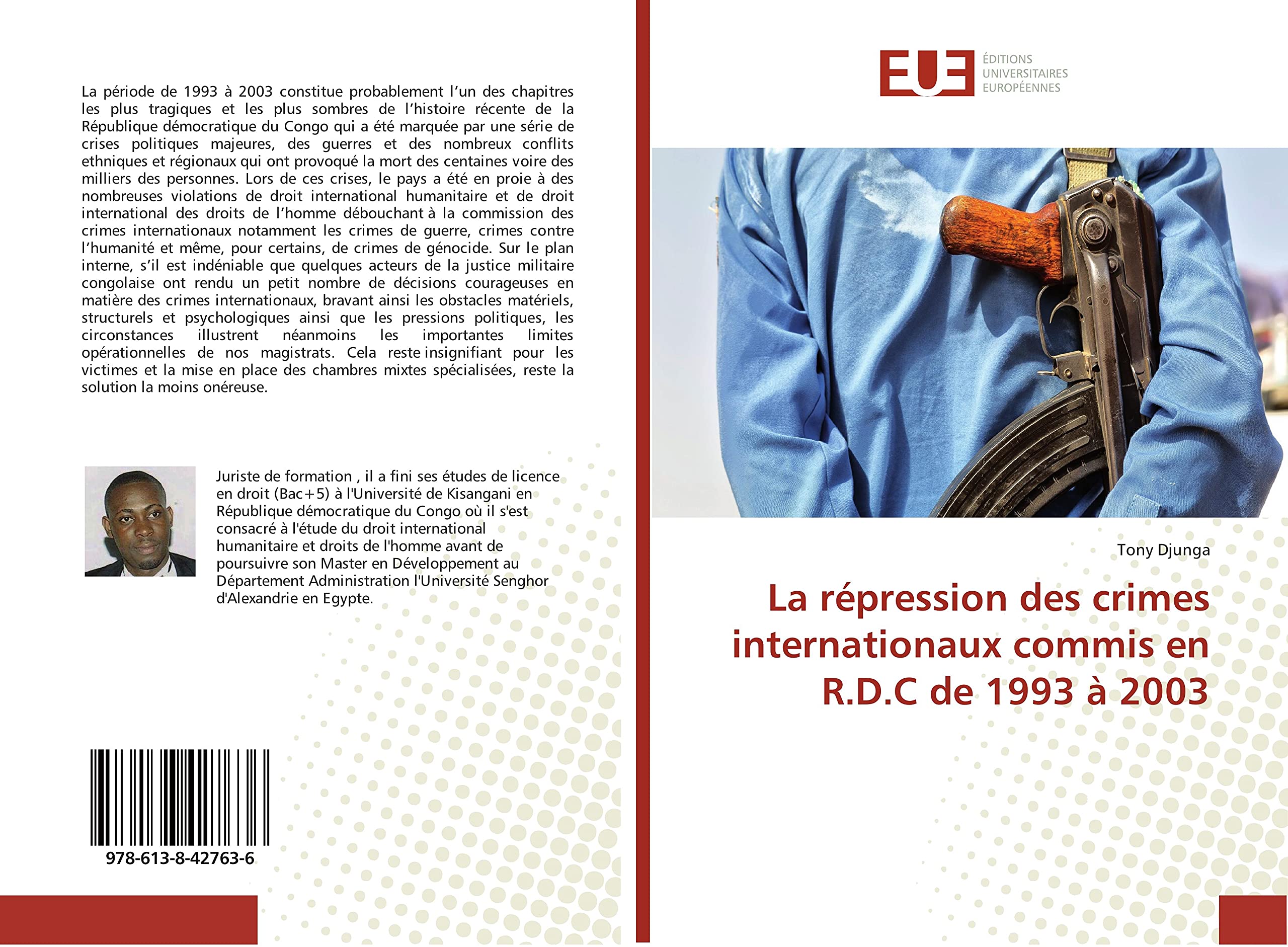 La répression des crimes internationaux commis en R.D.C de 1993 à 2003 book