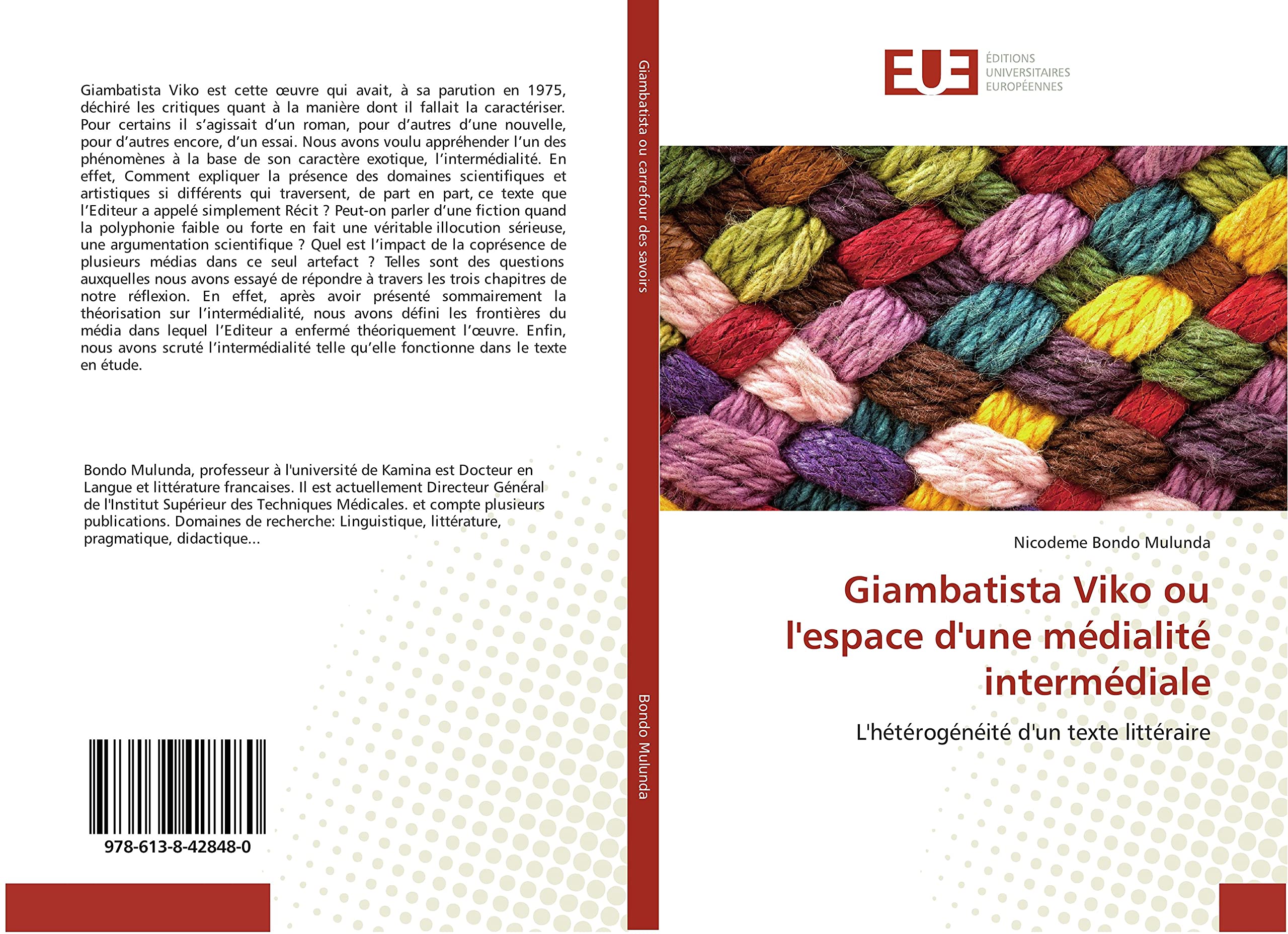 Giambatista Viko ou l'espace d'une médialité intermédiale: L'hétérogénéité d'un texte littéraire book