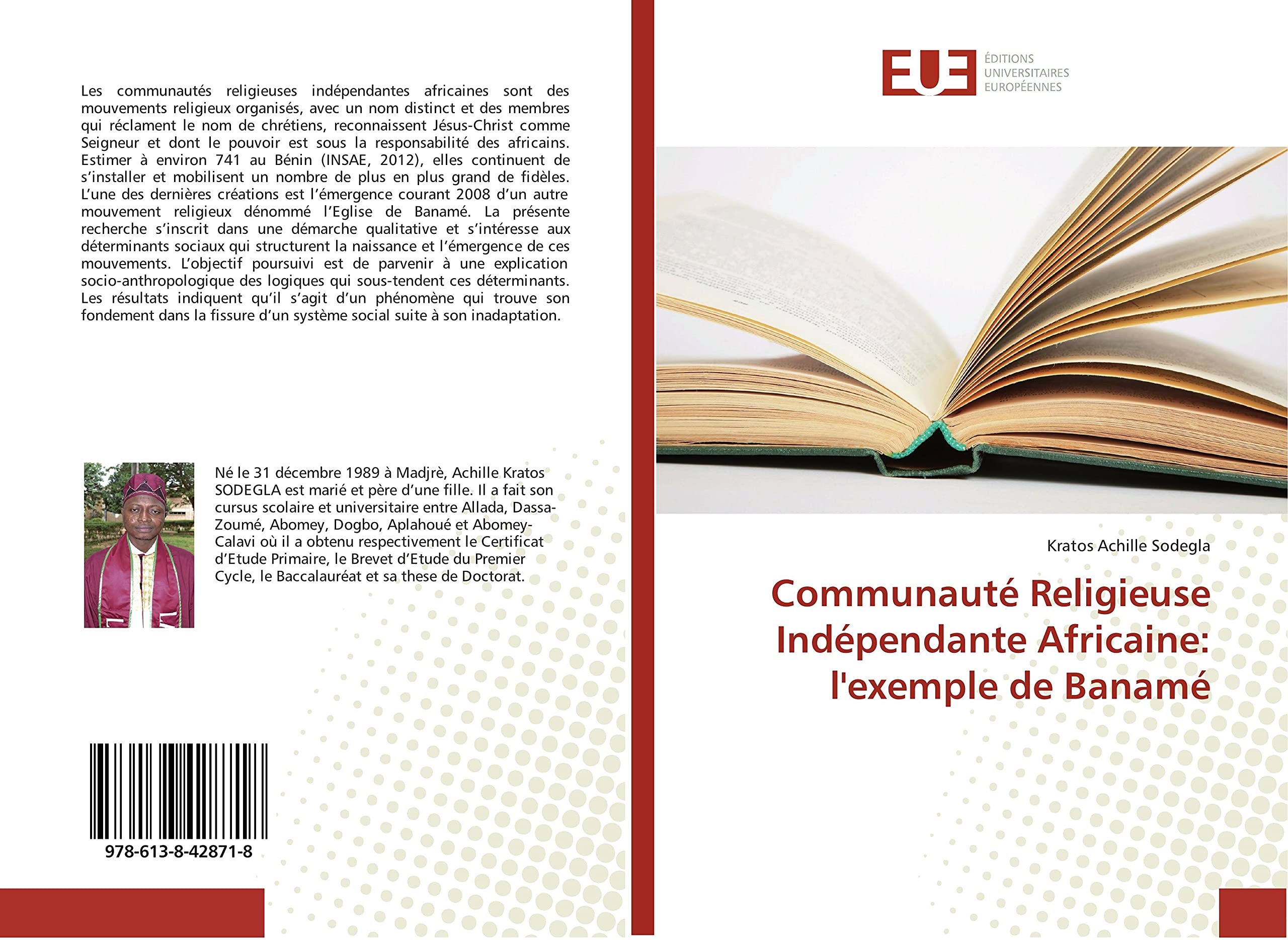 Communauté Religieuse Indépendante Africaine: l'exemple de Banamé book