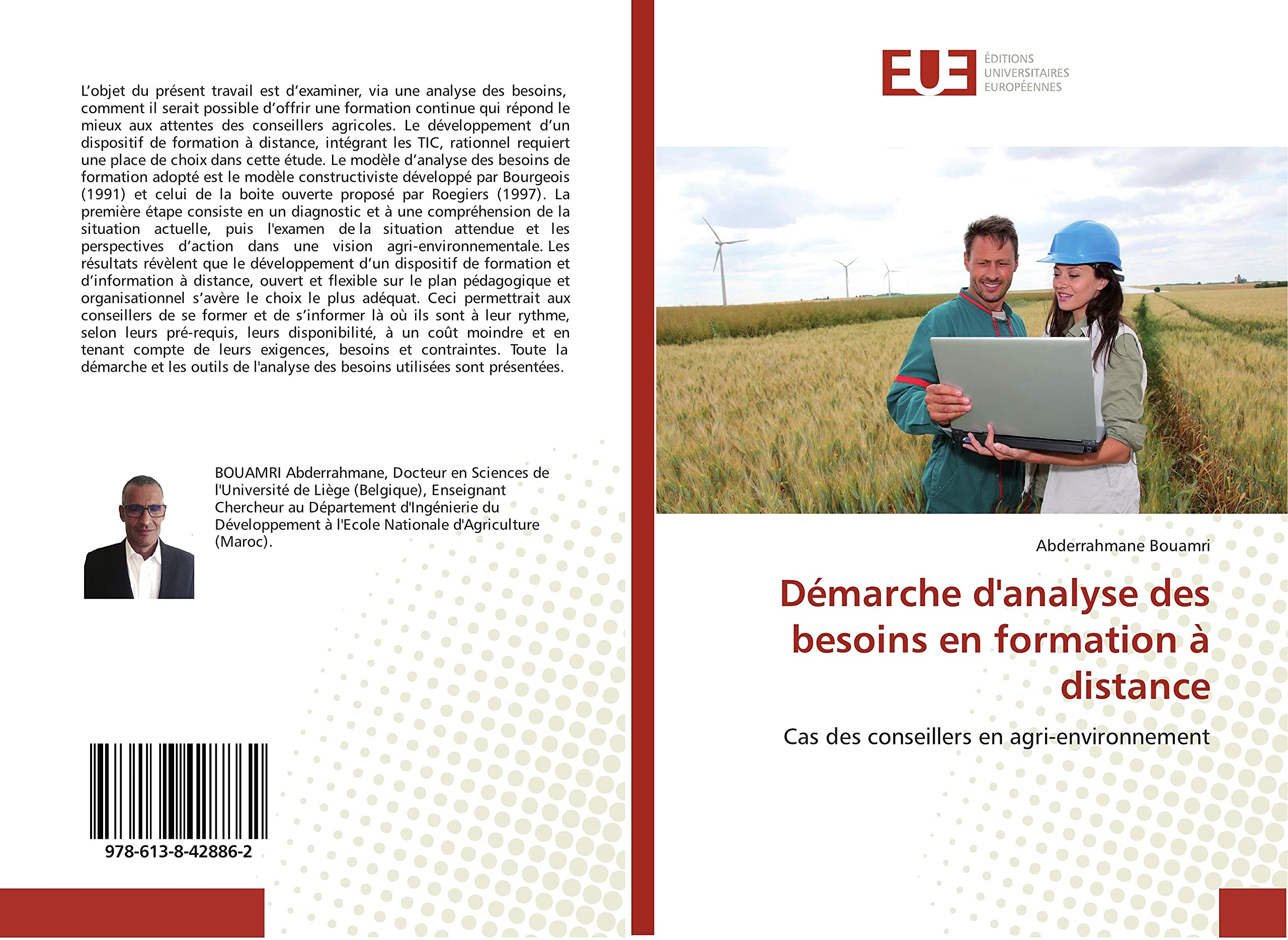 Démarche d'analyse des besoins en formation à distance: Cas des conseillers en agri-environnement book