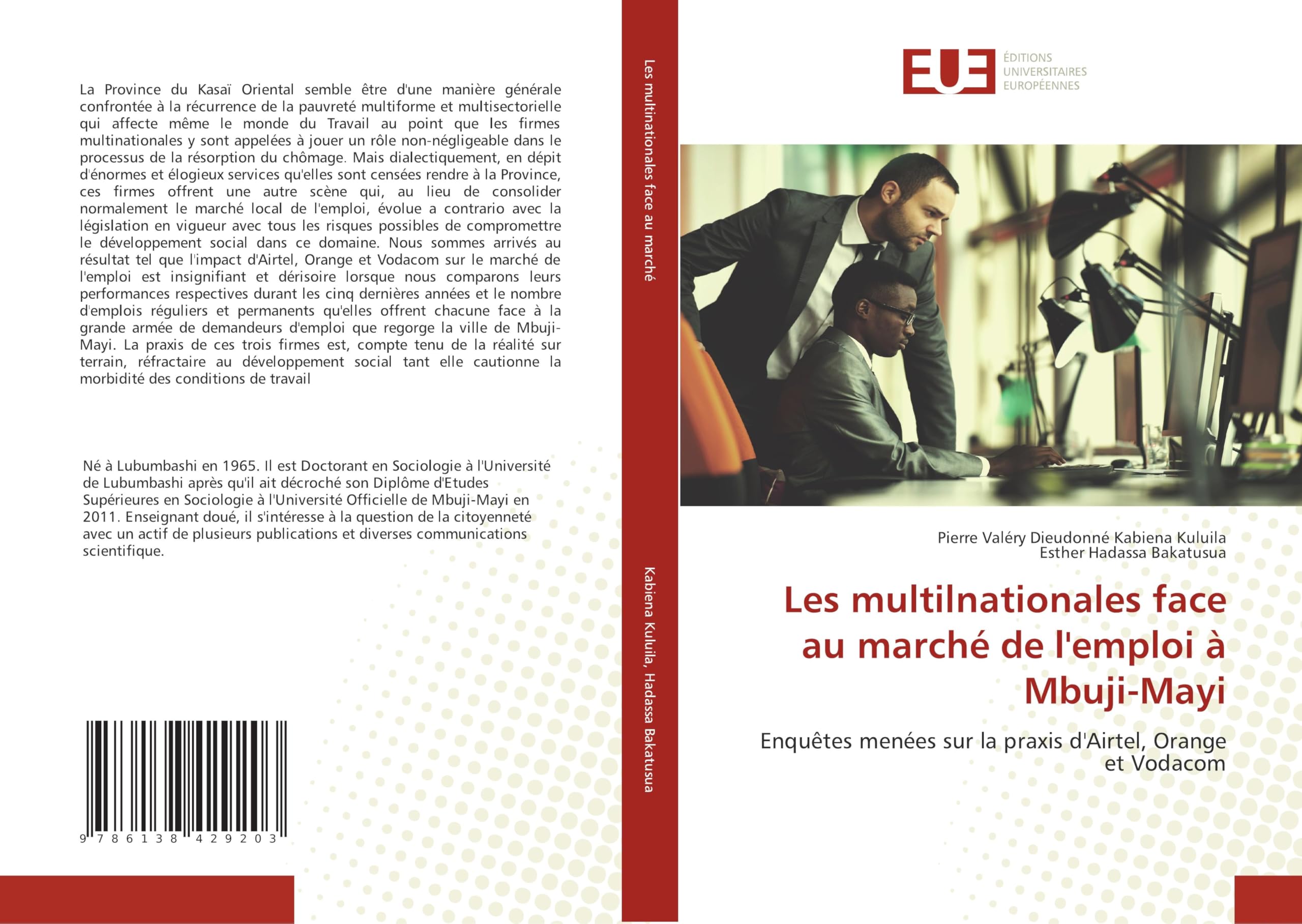 Les multilnationales face au marché de l'emploi à Mbuji-Mayi: Enquêtes menées sur la praxis d'Airtel, Orange et Vodacom book