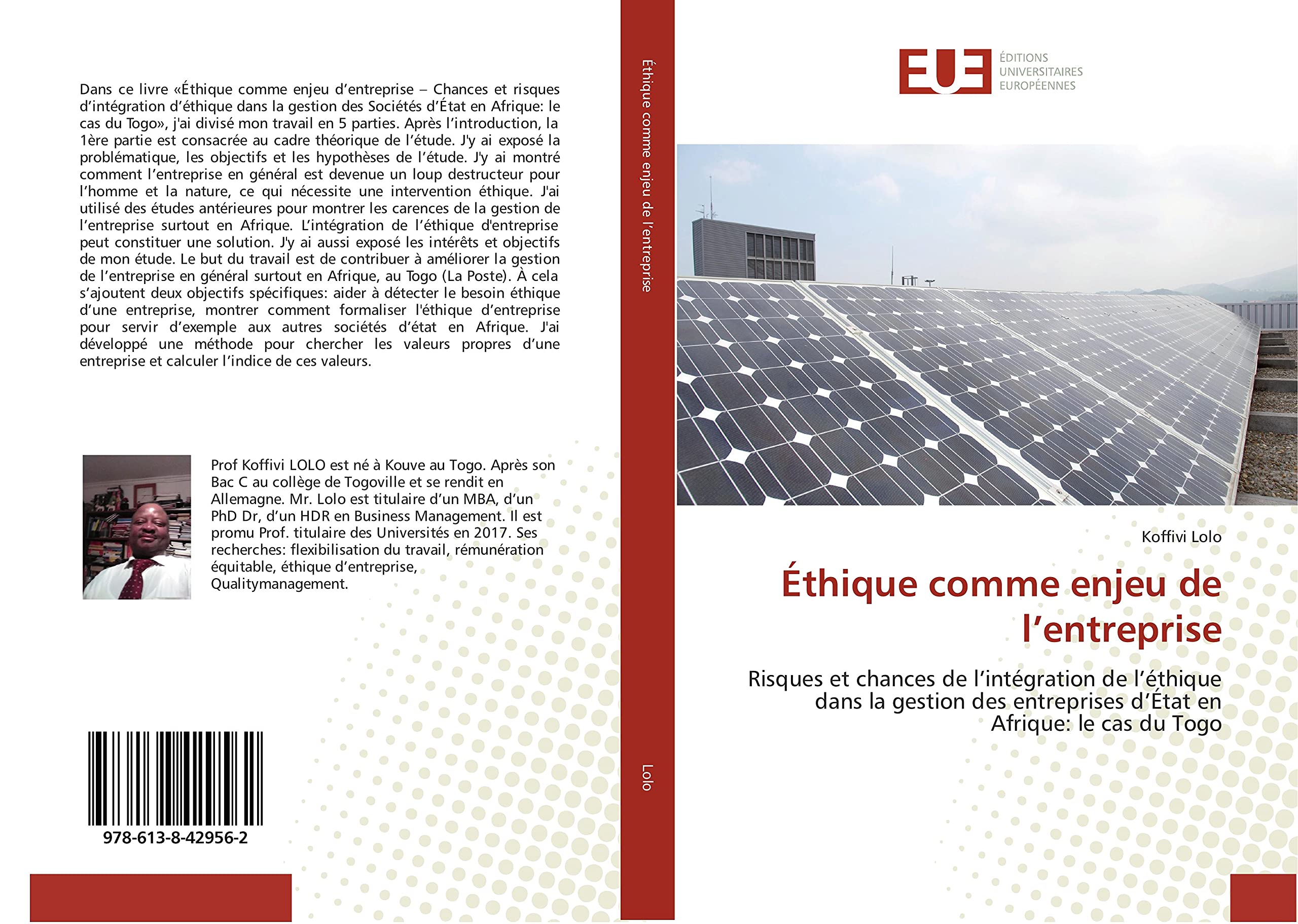 ethique comme enjeu de l'entreprise book