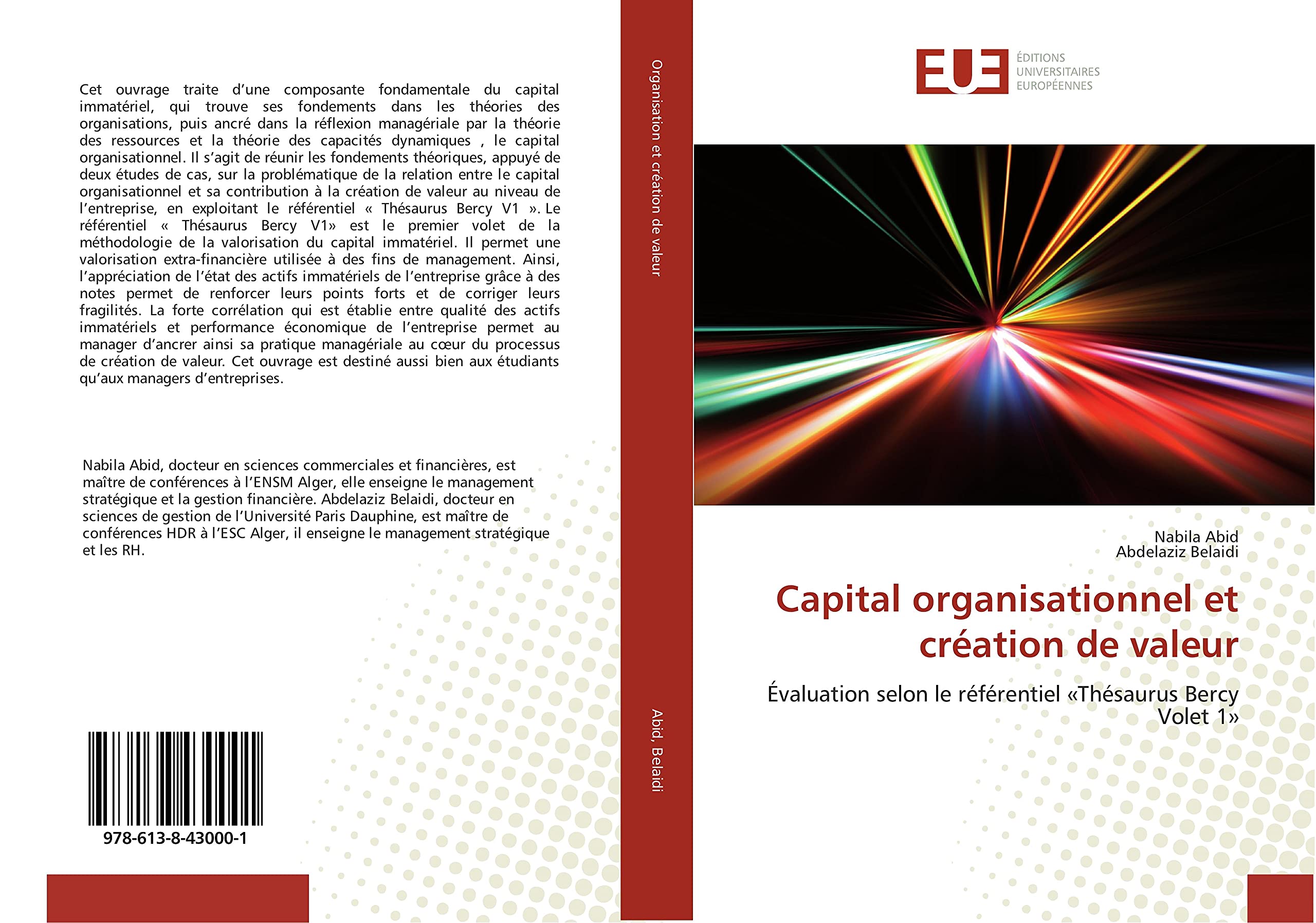 Capital organisationnel et création de valeur: Évaluation selon le référentiel «Thésaurus Bercy Volet 1» book