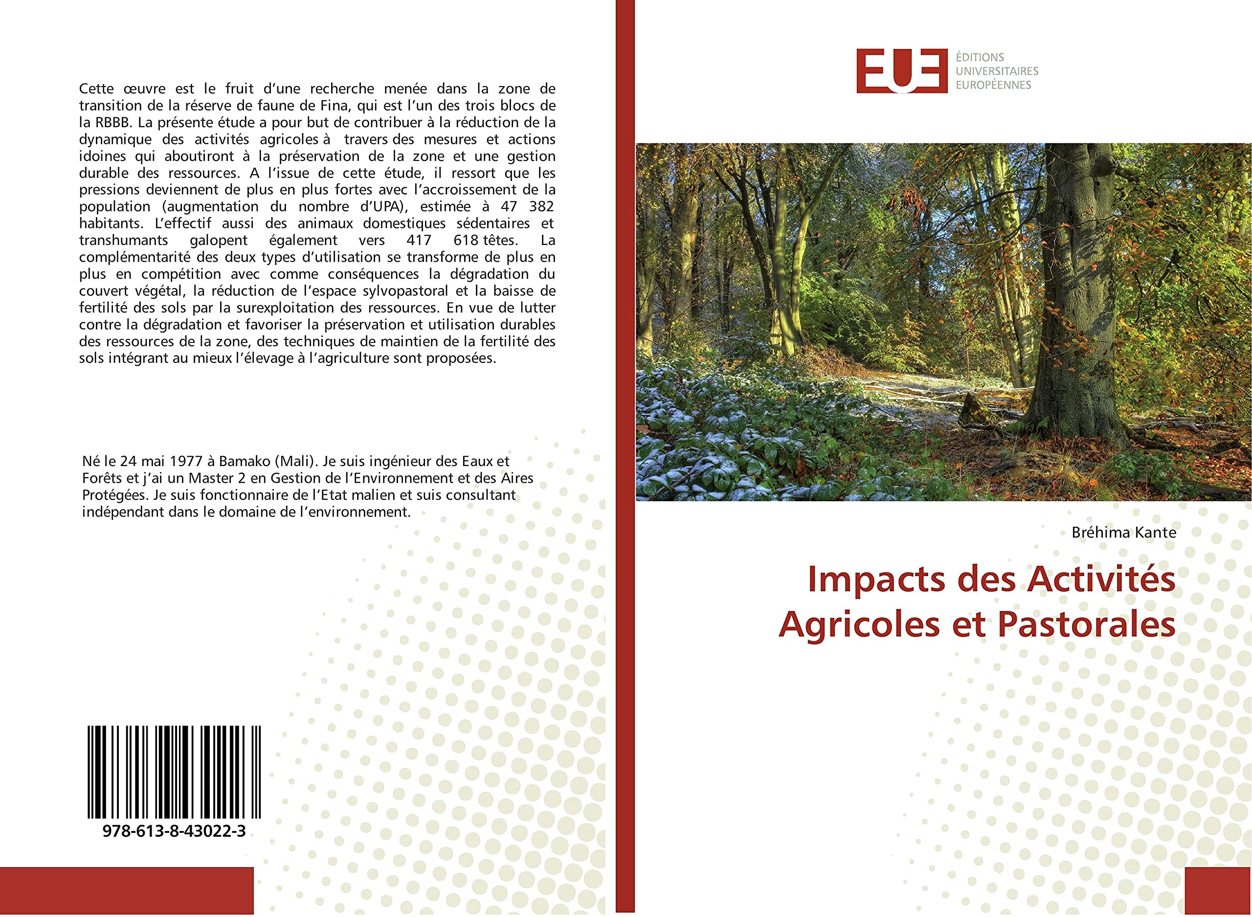 Impacts des Activites Agricoles et Pastorales: Evaluation des politiques de promotion des energies renouvelables book