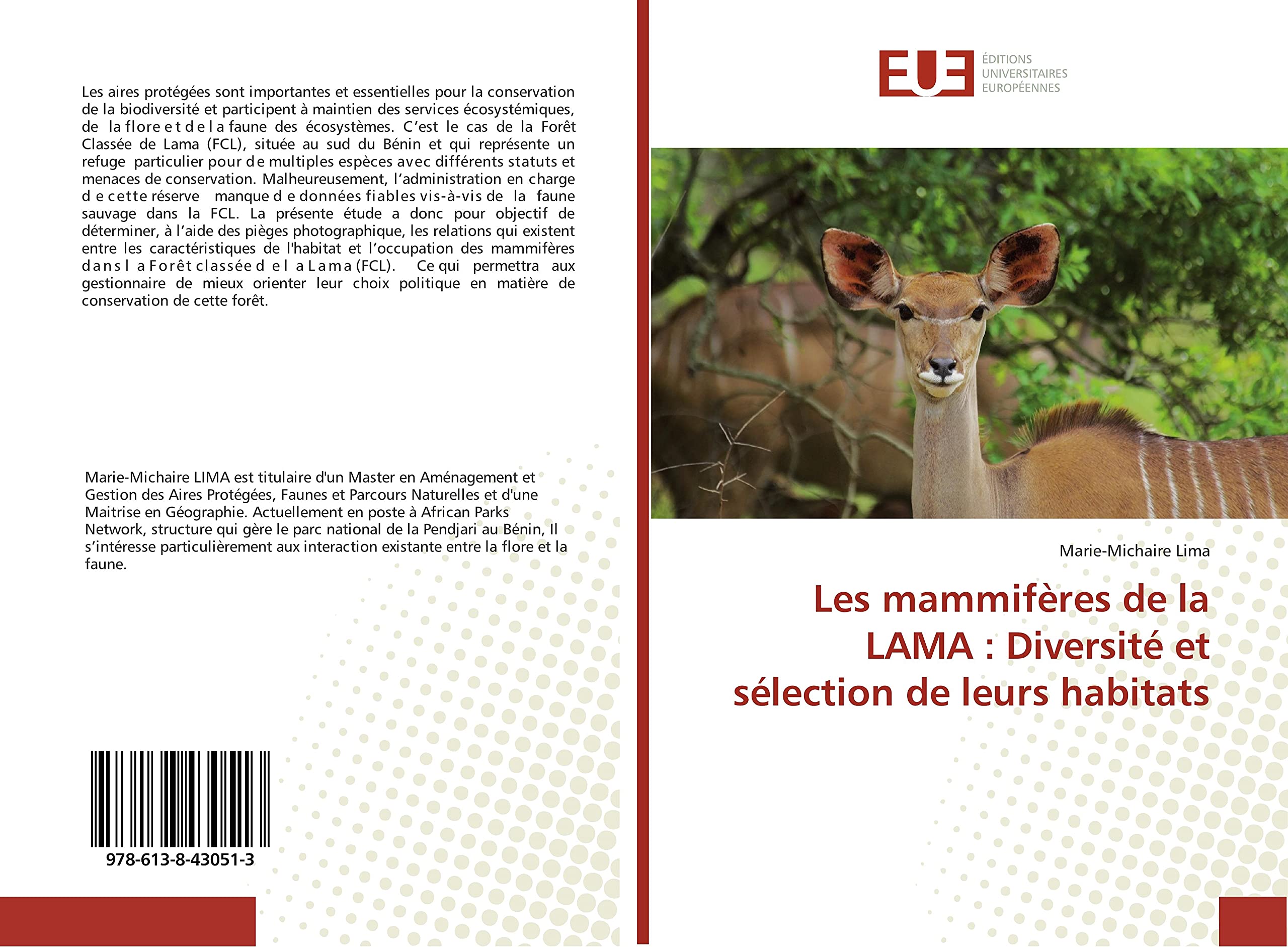 Les mammiferes de la LAMA : Diversite et selection de leurs habitats: Geologie miniere, exploitation et techniques d'extraction de gisements diamantiferes, auriferes... book