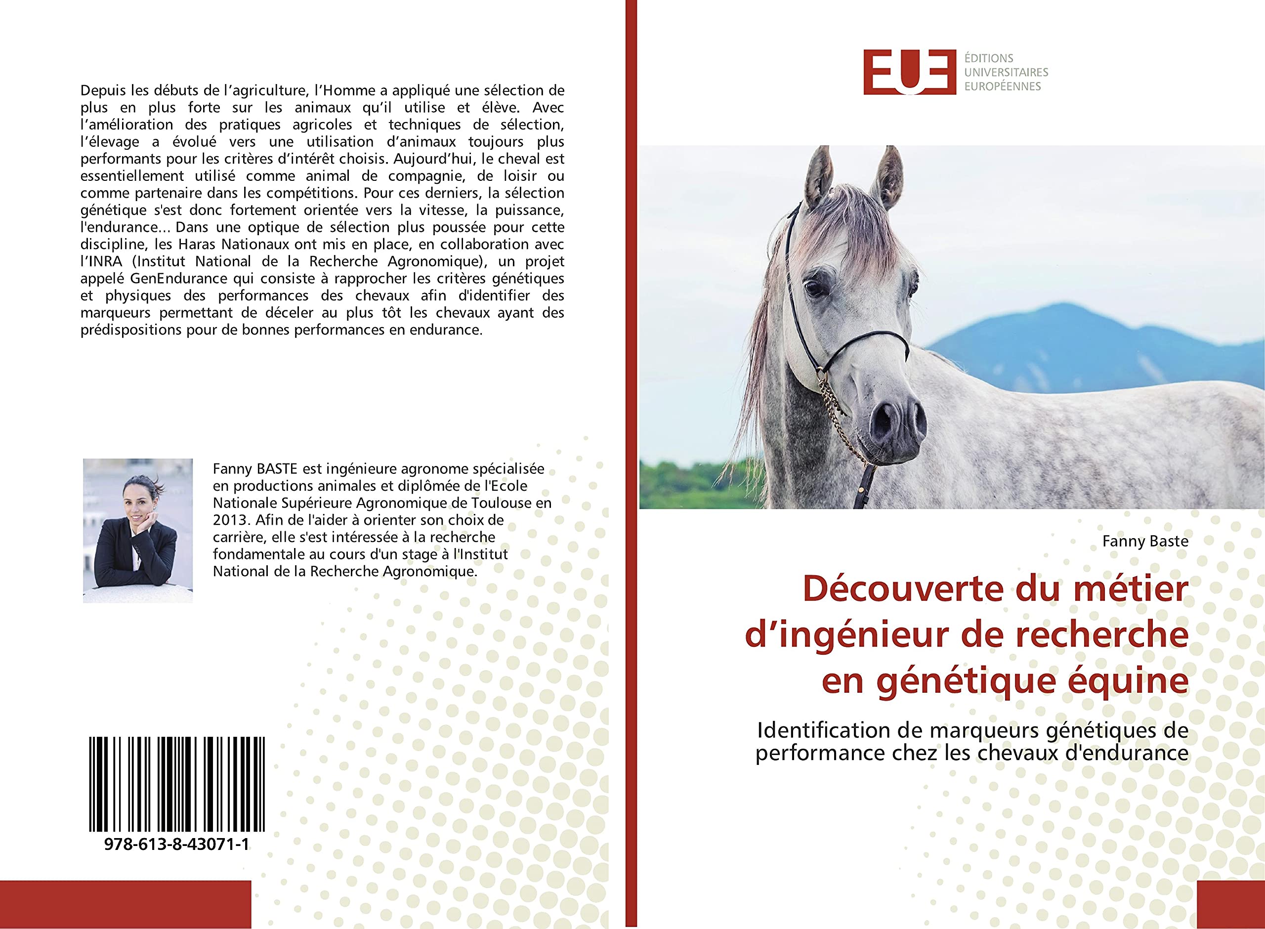Découverte du métier d’ingénieur de recherche en génétique équine: Identification de marqueurs génétiques de performance chez les chevaux d'endurance book
