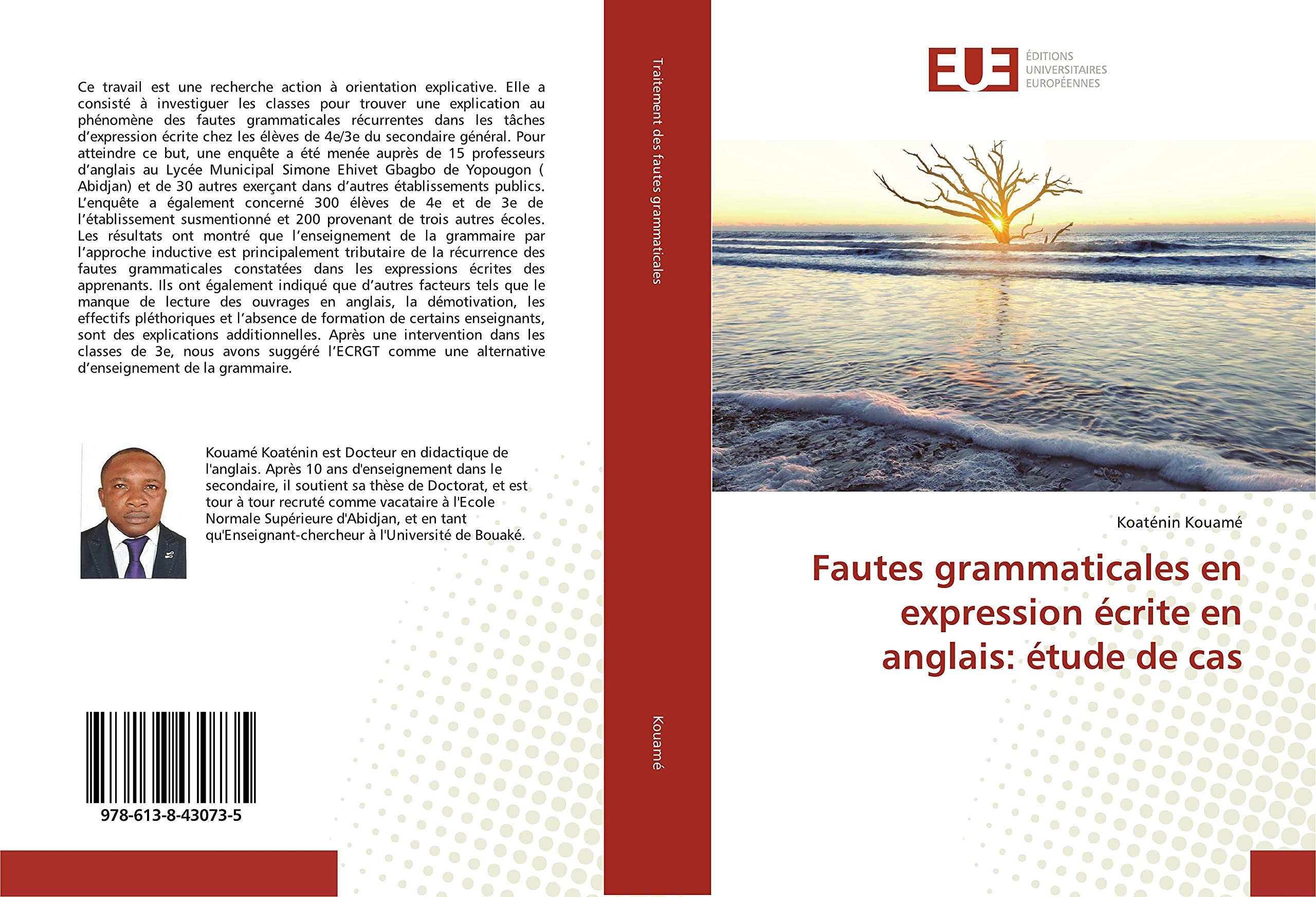 Fautes grammaticales en expression écrite en anglais: étude de cas book