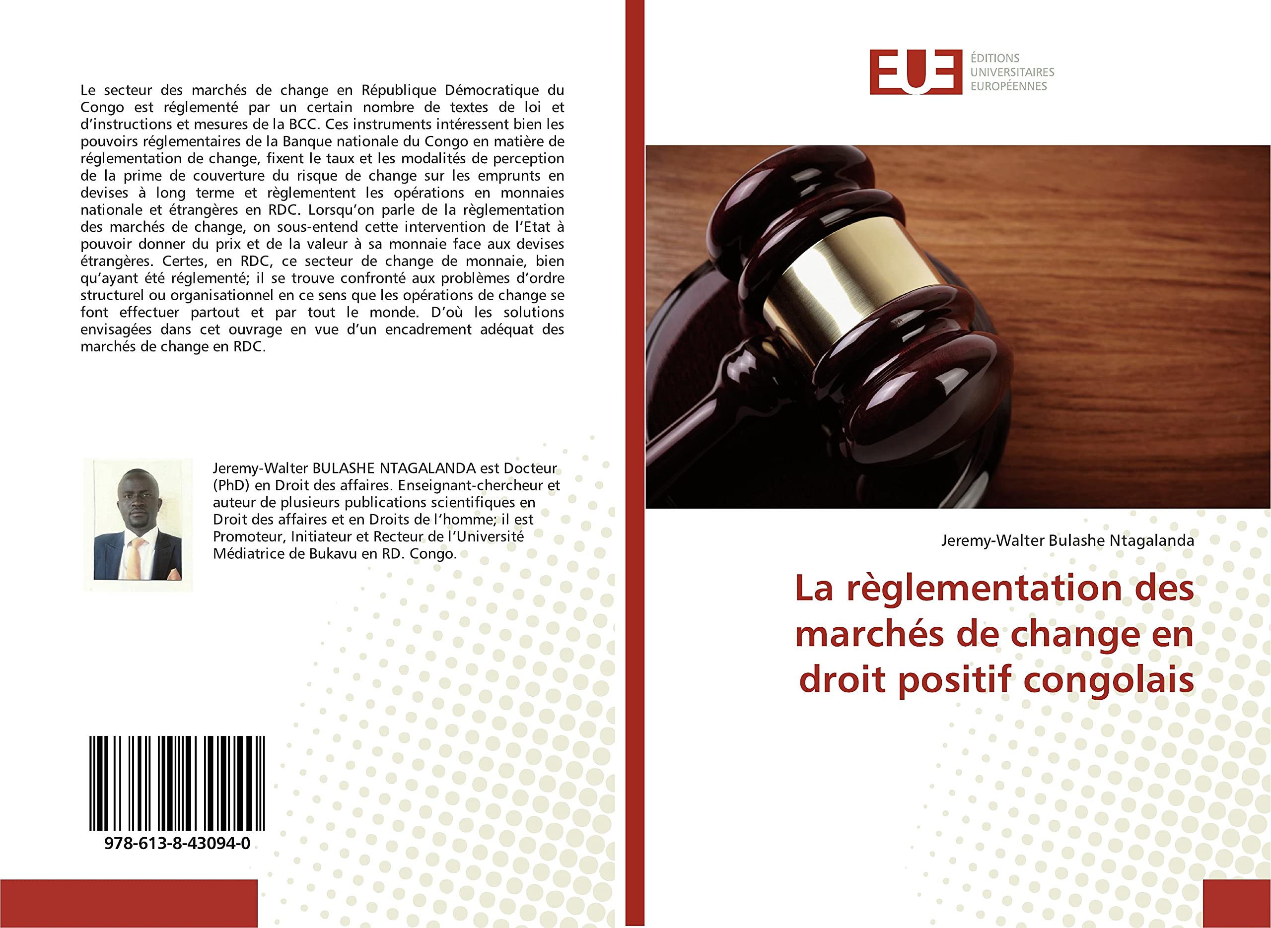La règlementation des marchés de change en droit positif congolais book