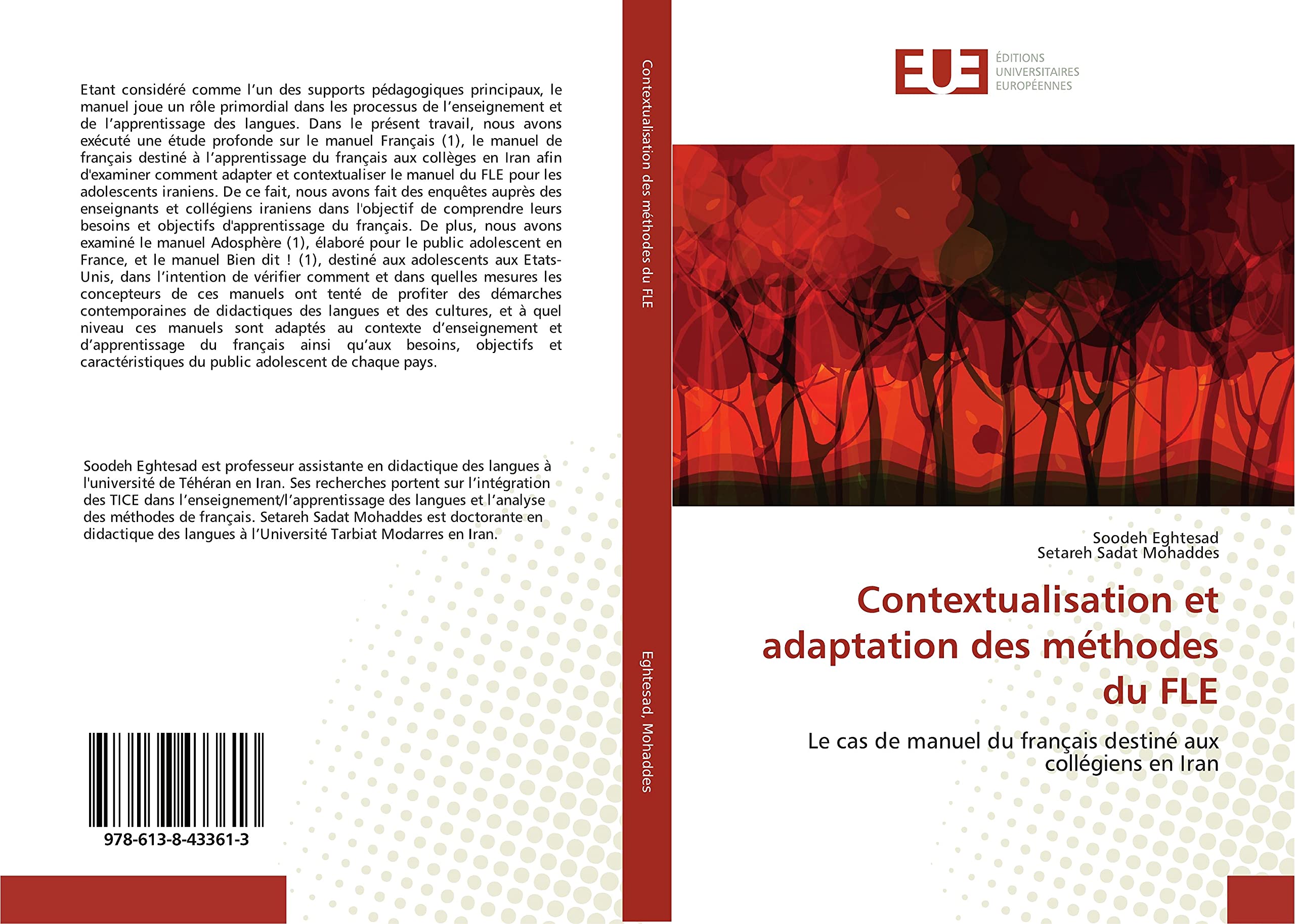Contextualisation et adaptation des méthodes du FLE: Le cas de manuel du français destiné aux collégiens en Iran book