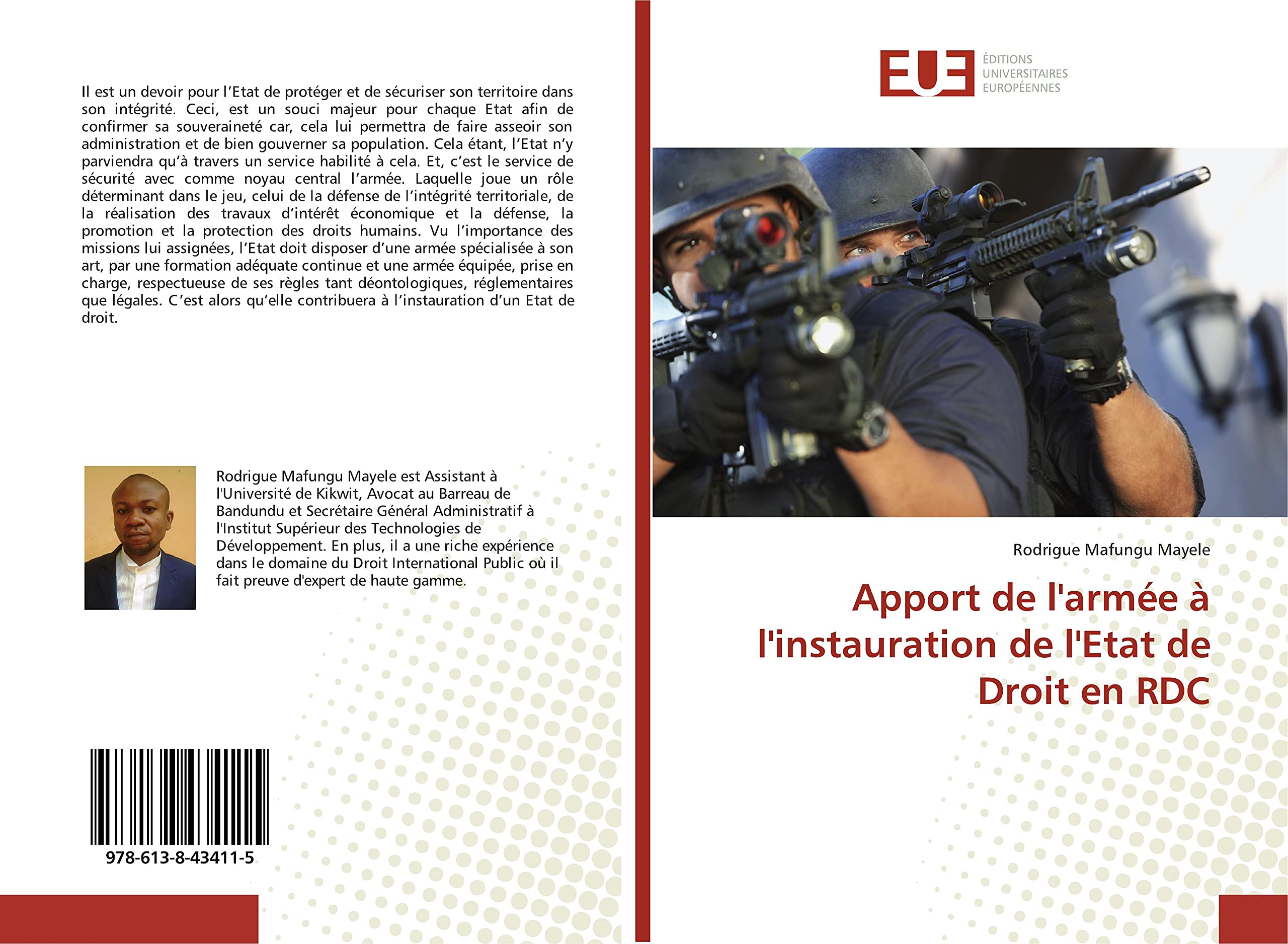 Apport de l'armée à l'instauration de l'Etat de Droit en RDC book