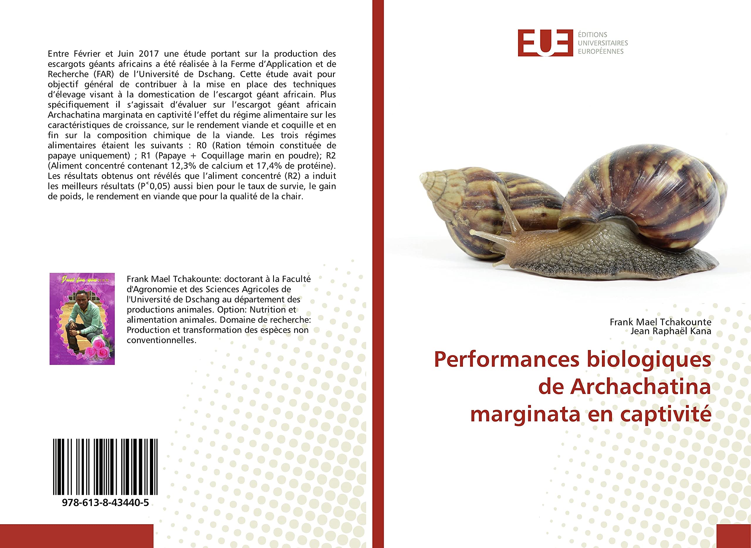 Performances biologiques de Archachatina marginata en captivité book