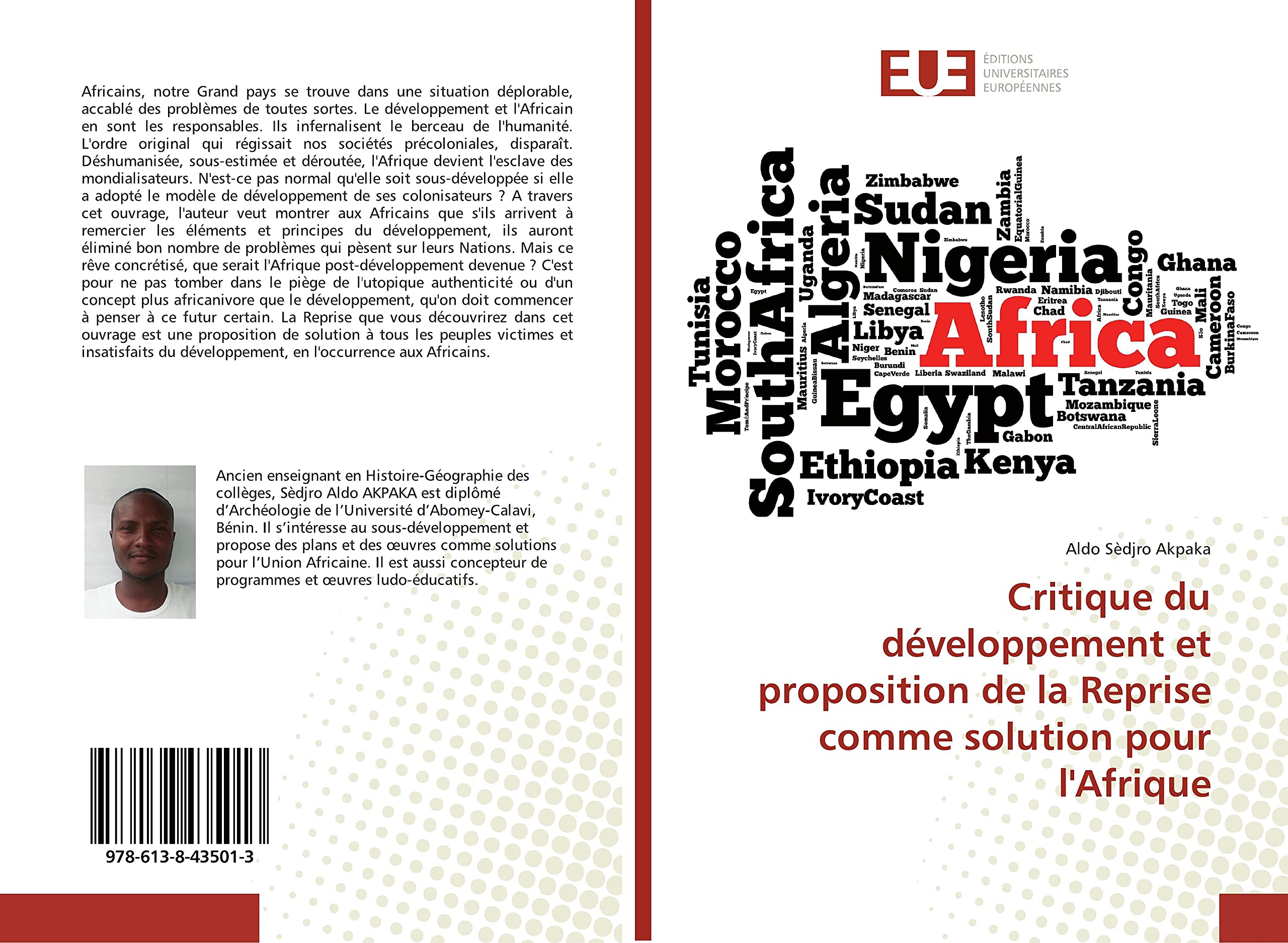 Critique du développement et proposition de la Reprise comme solution pour l'Afrique book