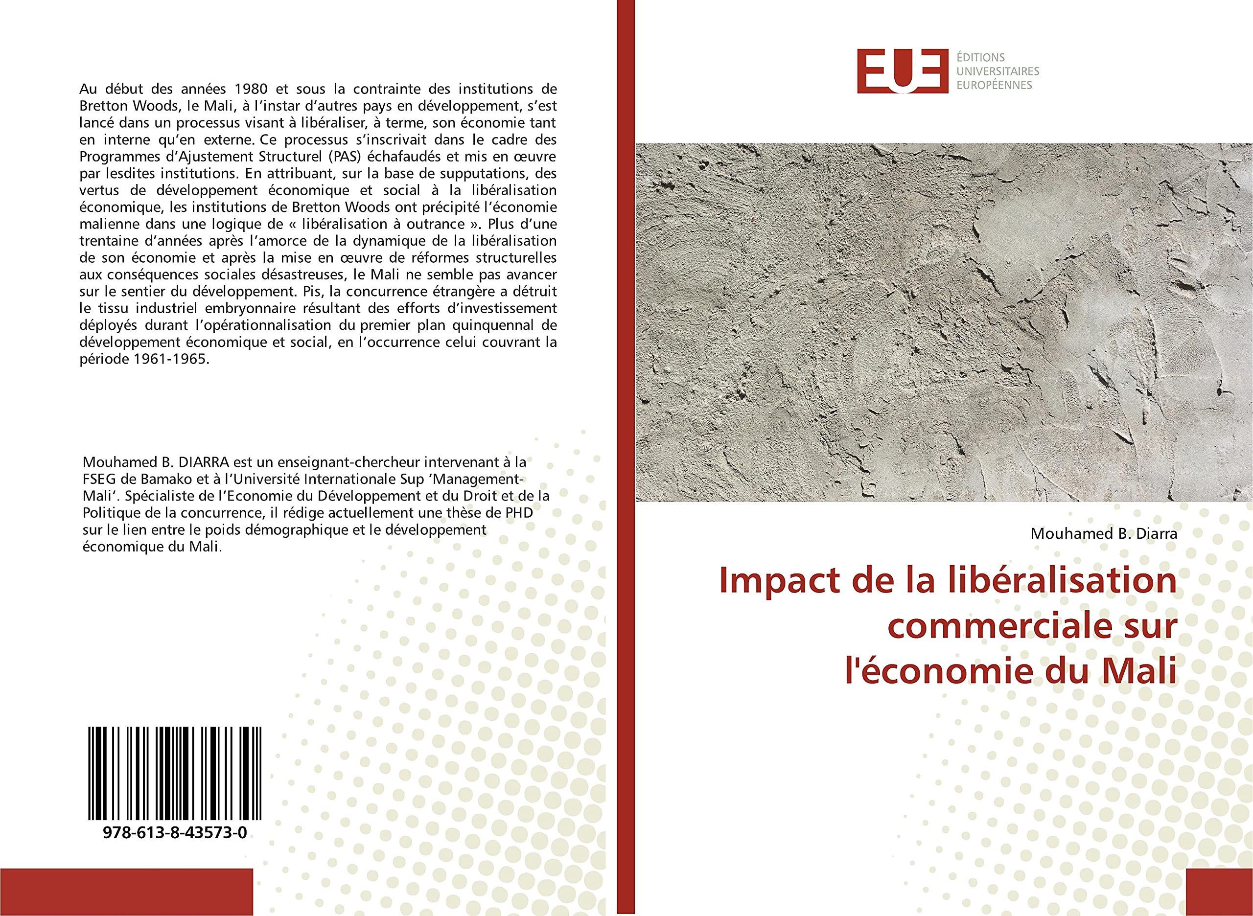 Impact de la libéralisation commerciale sur l'économie du Mali book