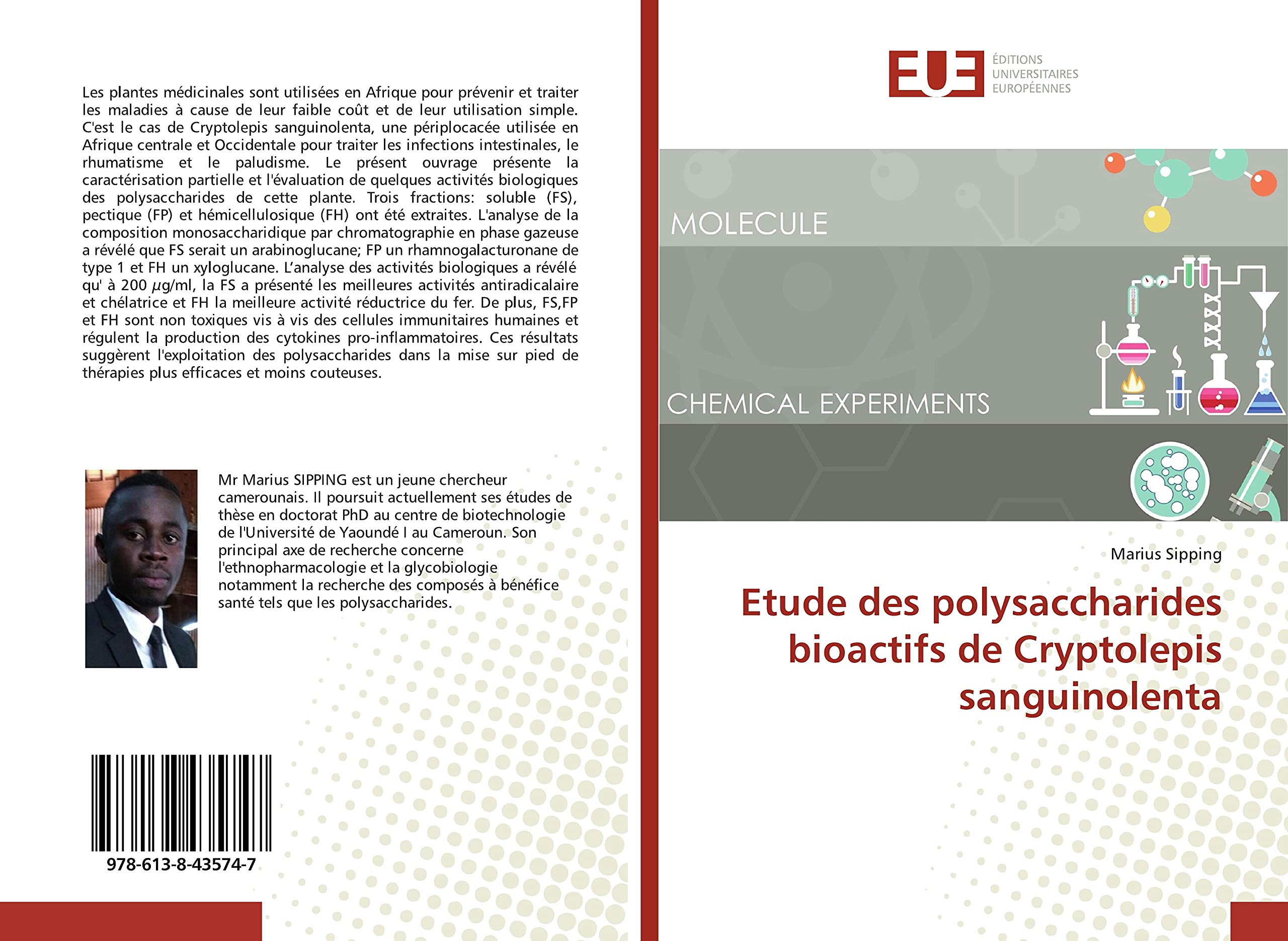 Etude des polysaccharides bioactifs de Cryptolepis sanguinolenta book