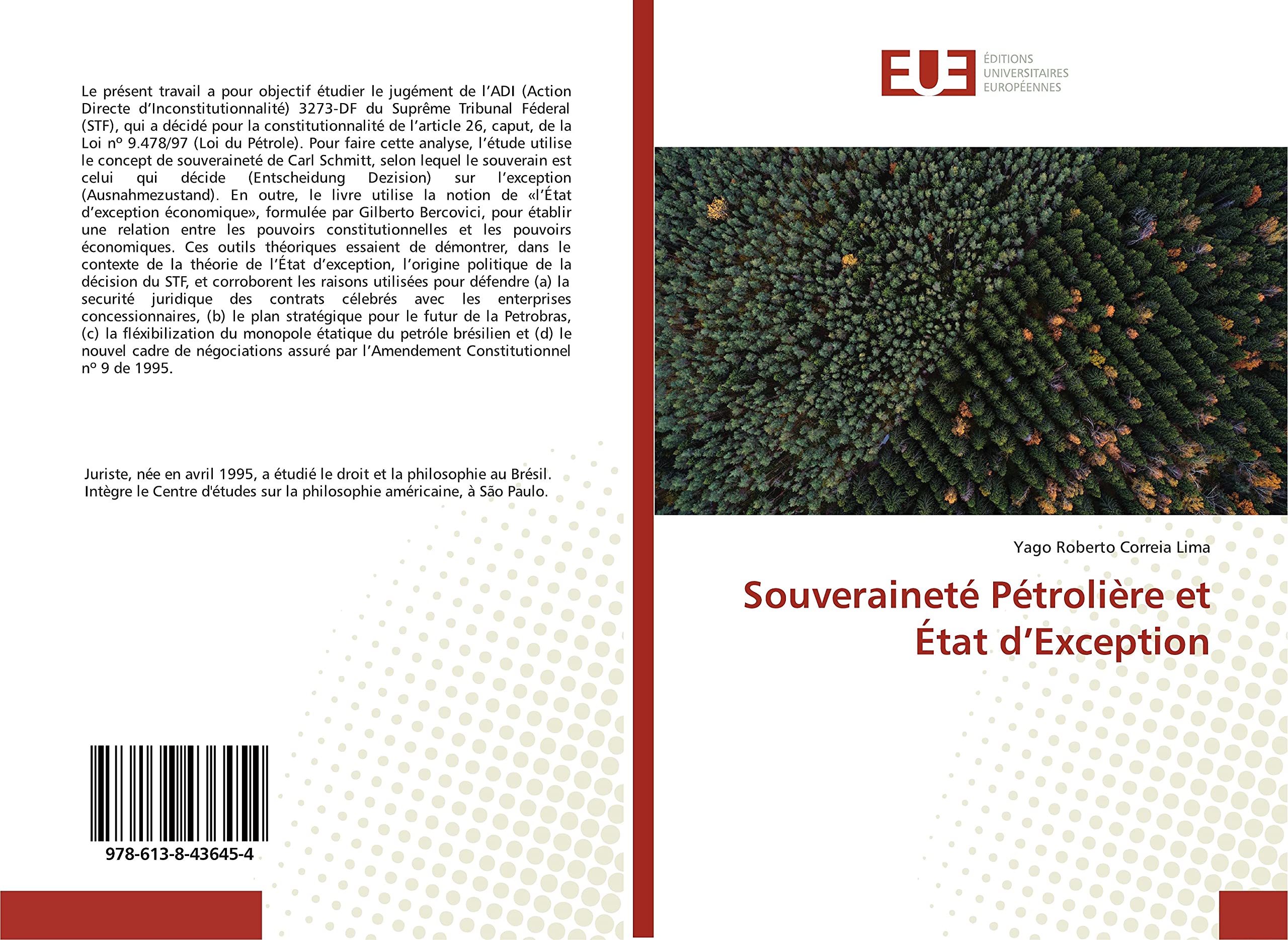 Souveraineté Pétrolière et État d’Exception book