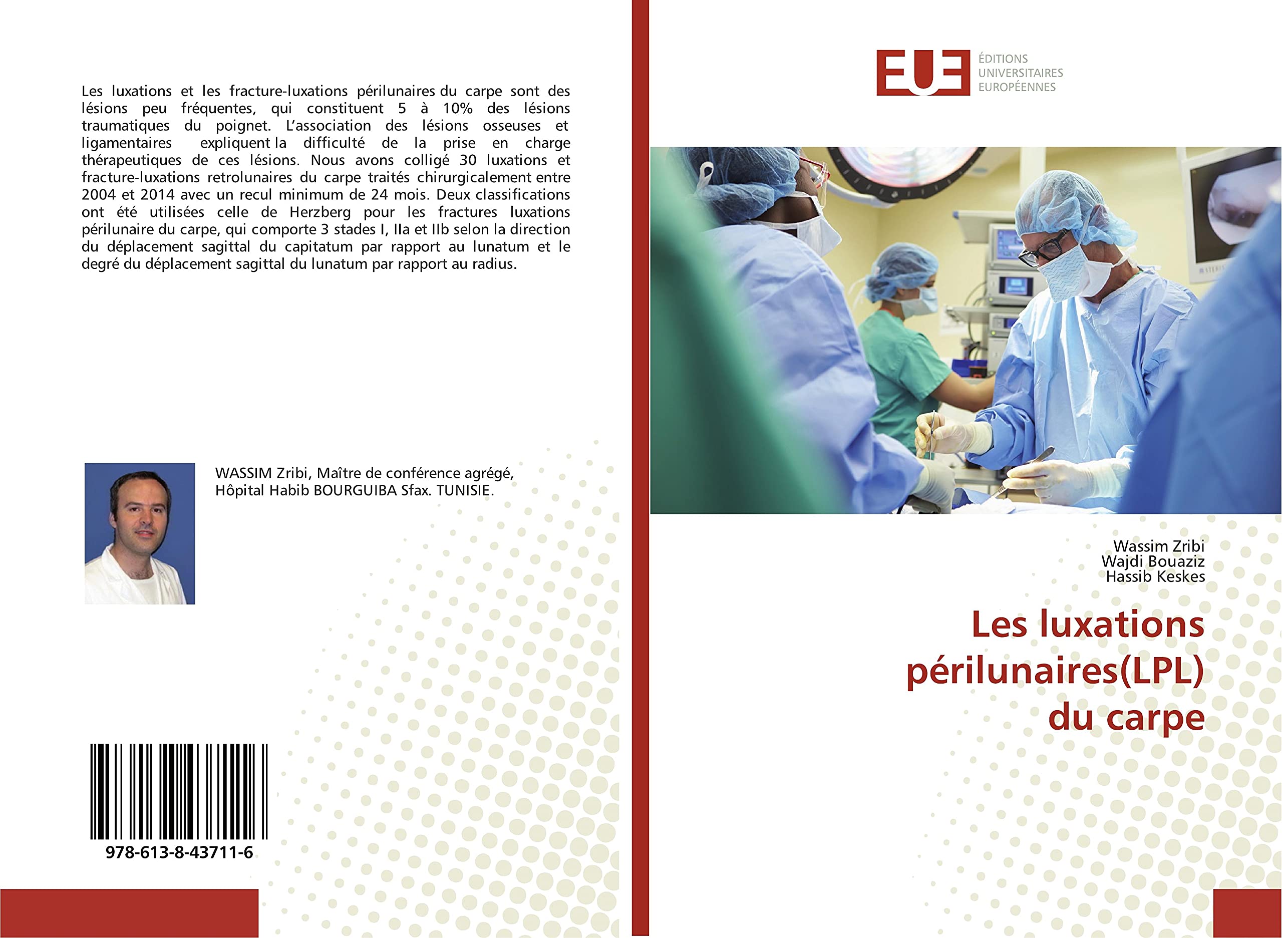 Les luxations perilunaires(LPL) du carpe book
