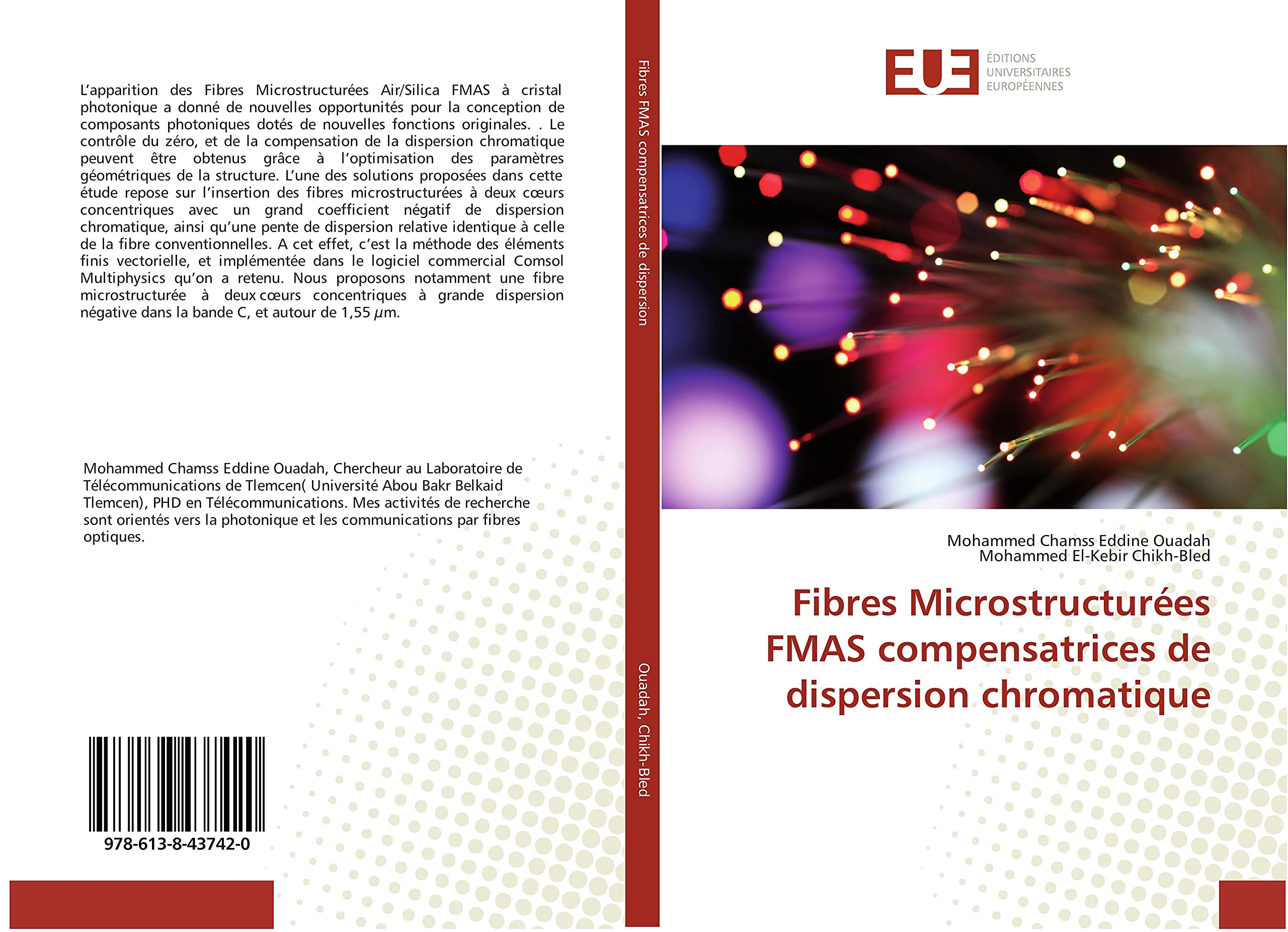 Fibres Microstructurees FMAS compensatrices de dispersion chromatique book