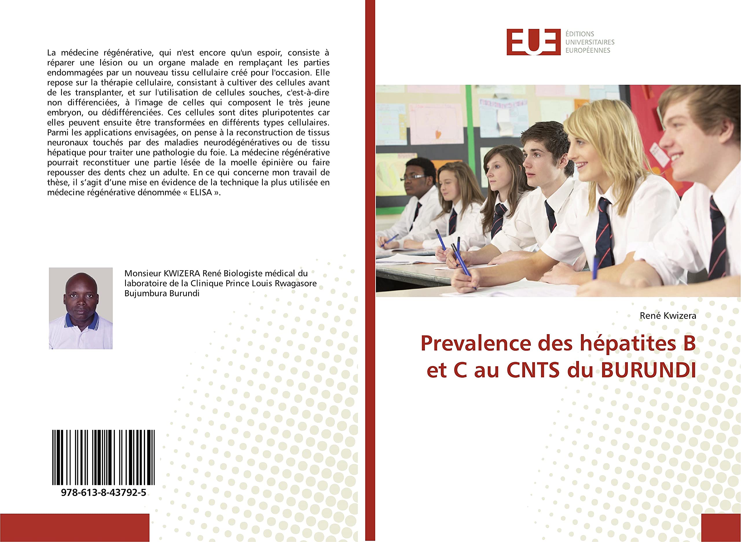 Prevalence des hépatites B et C au CNTS du BURUNDI book