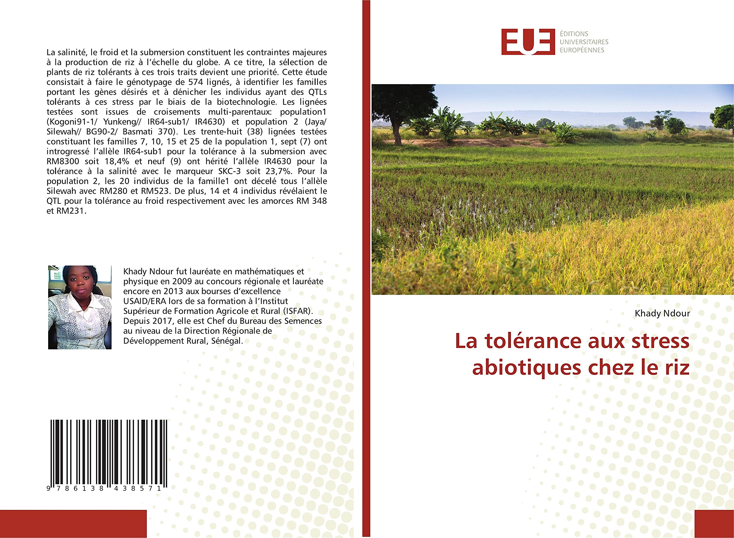 La tolérance aux stress abiotiques chez le riz book