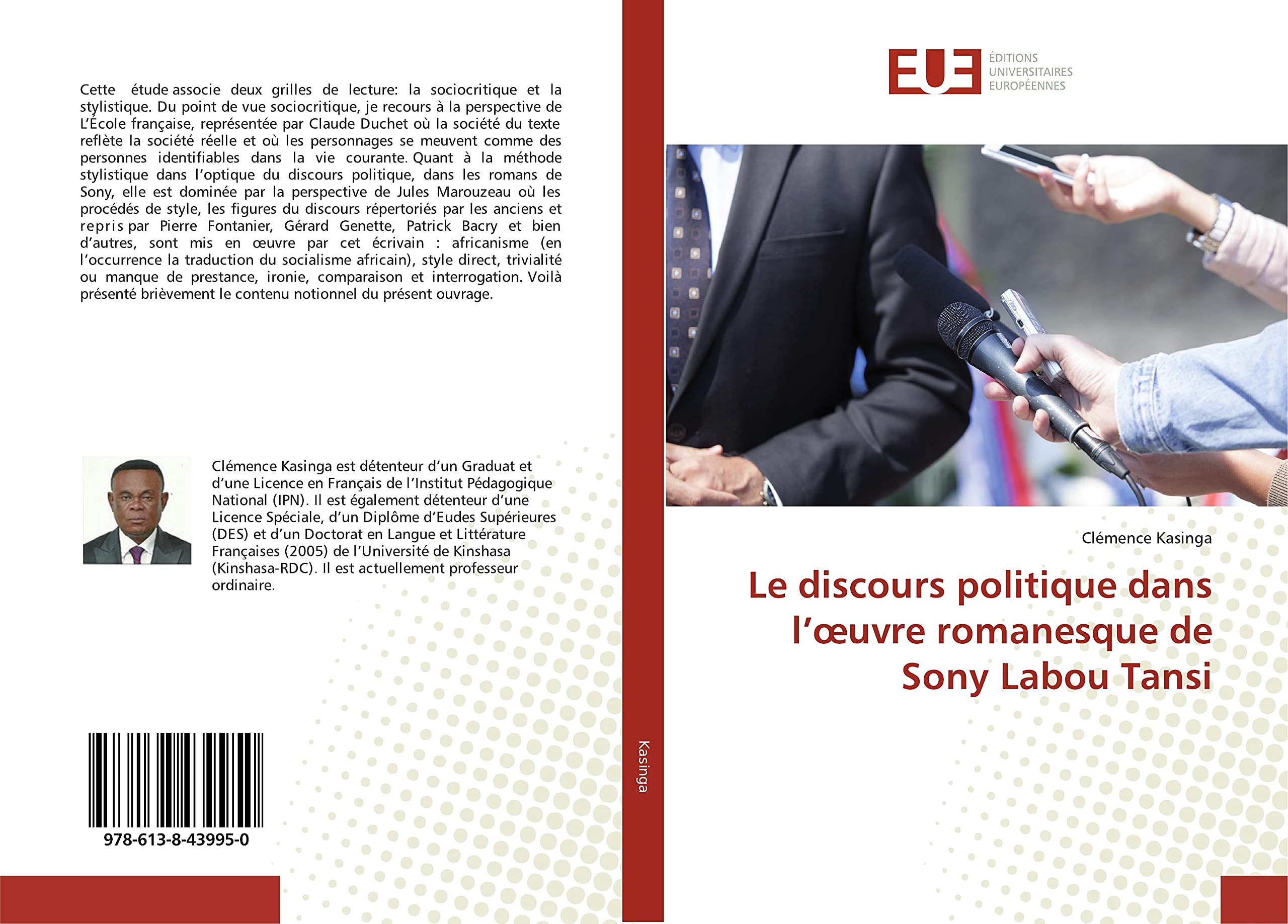 Le discours politique dans l’œuvre romanesque de Sony Labou Tansi book